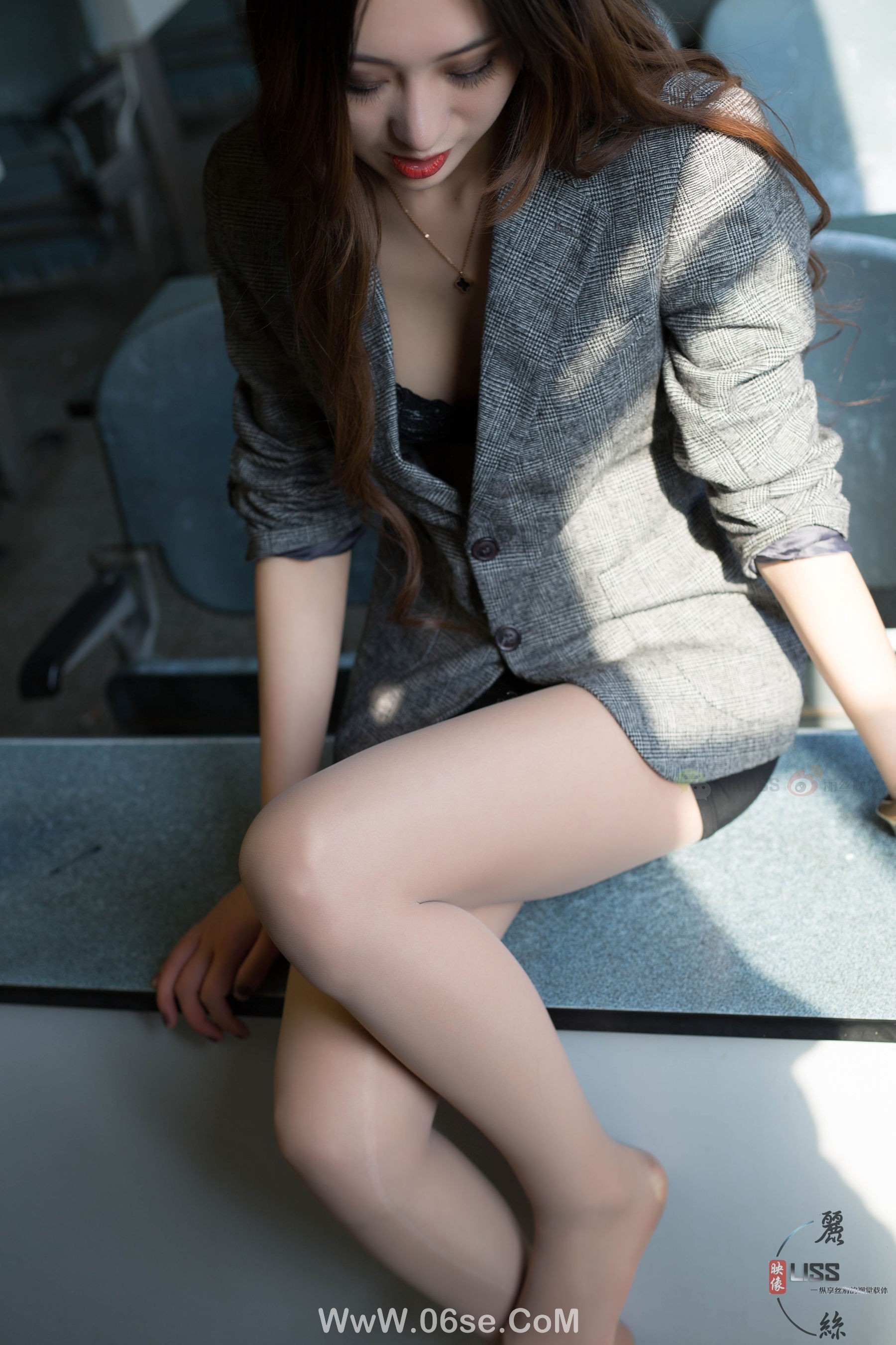图片[41]-[丽丝映像GIRLISS] – 小西装黑色裙 [59P]-六色网