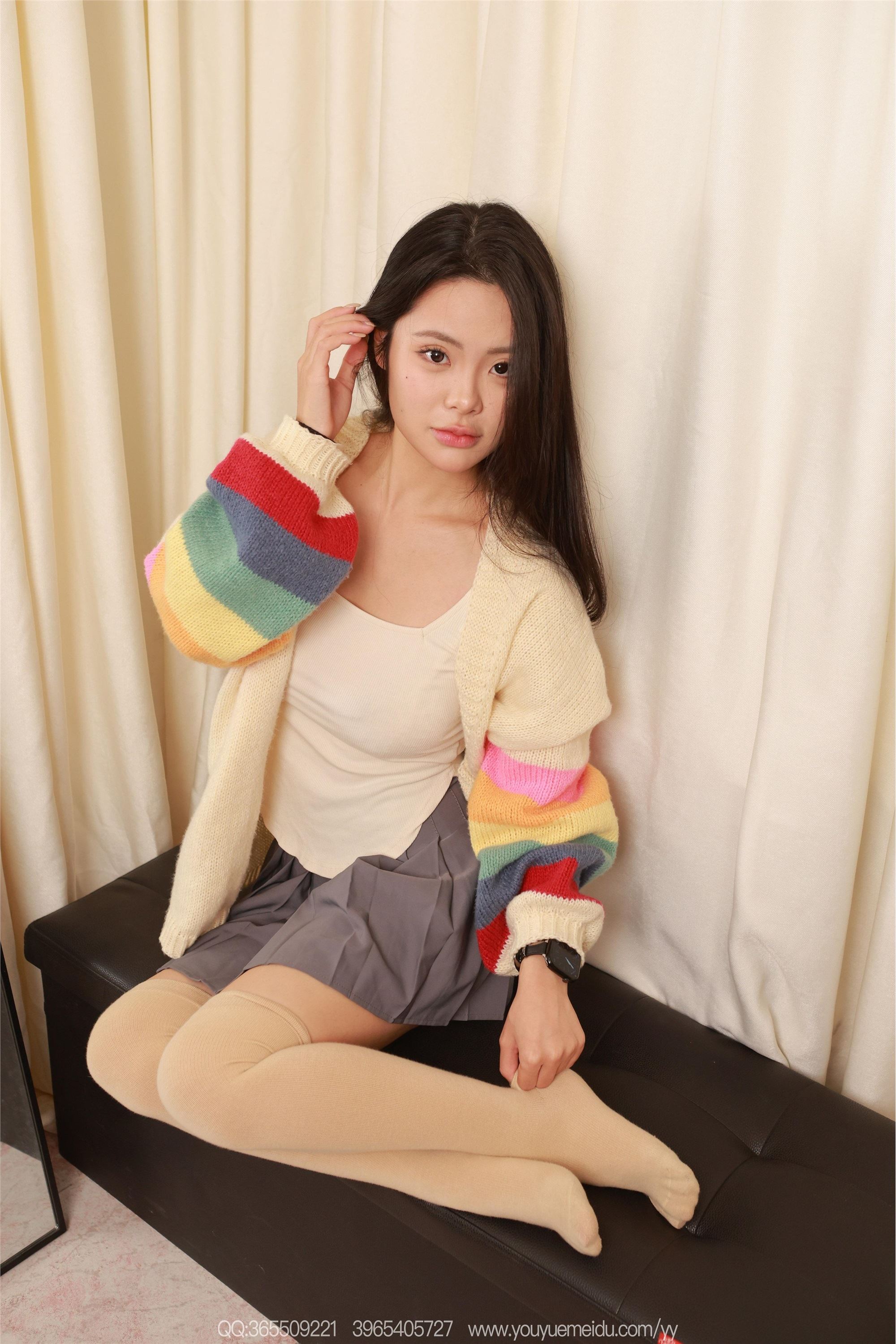 图片[34]-IESS异思趣向 2025.12.04 丝享家2228：兔兔《肉色过膝袜》-六色网