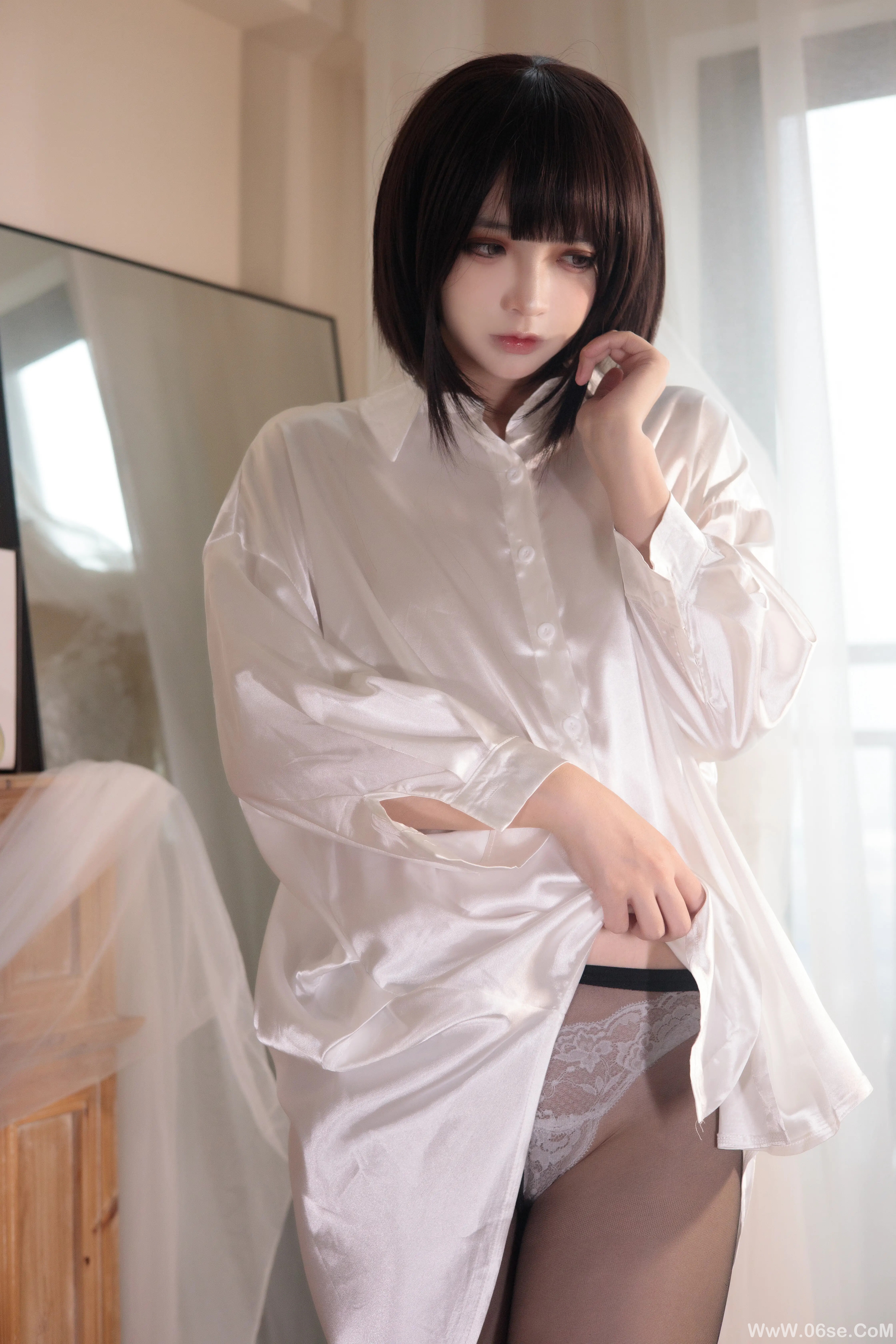 图片[14]-疯猫ss 白衬衫少女-六色网