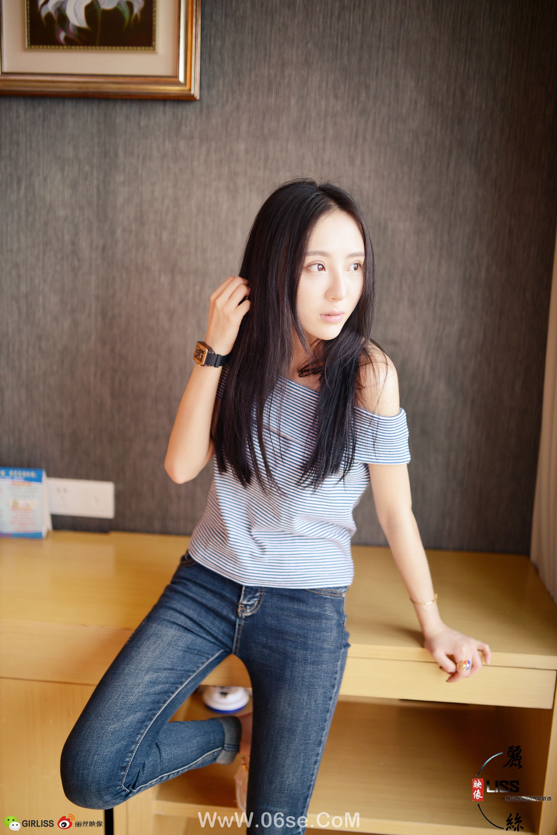 图片[55]-[丽丝映像GIRLISS] – 你的微笑 [100P]-六色网