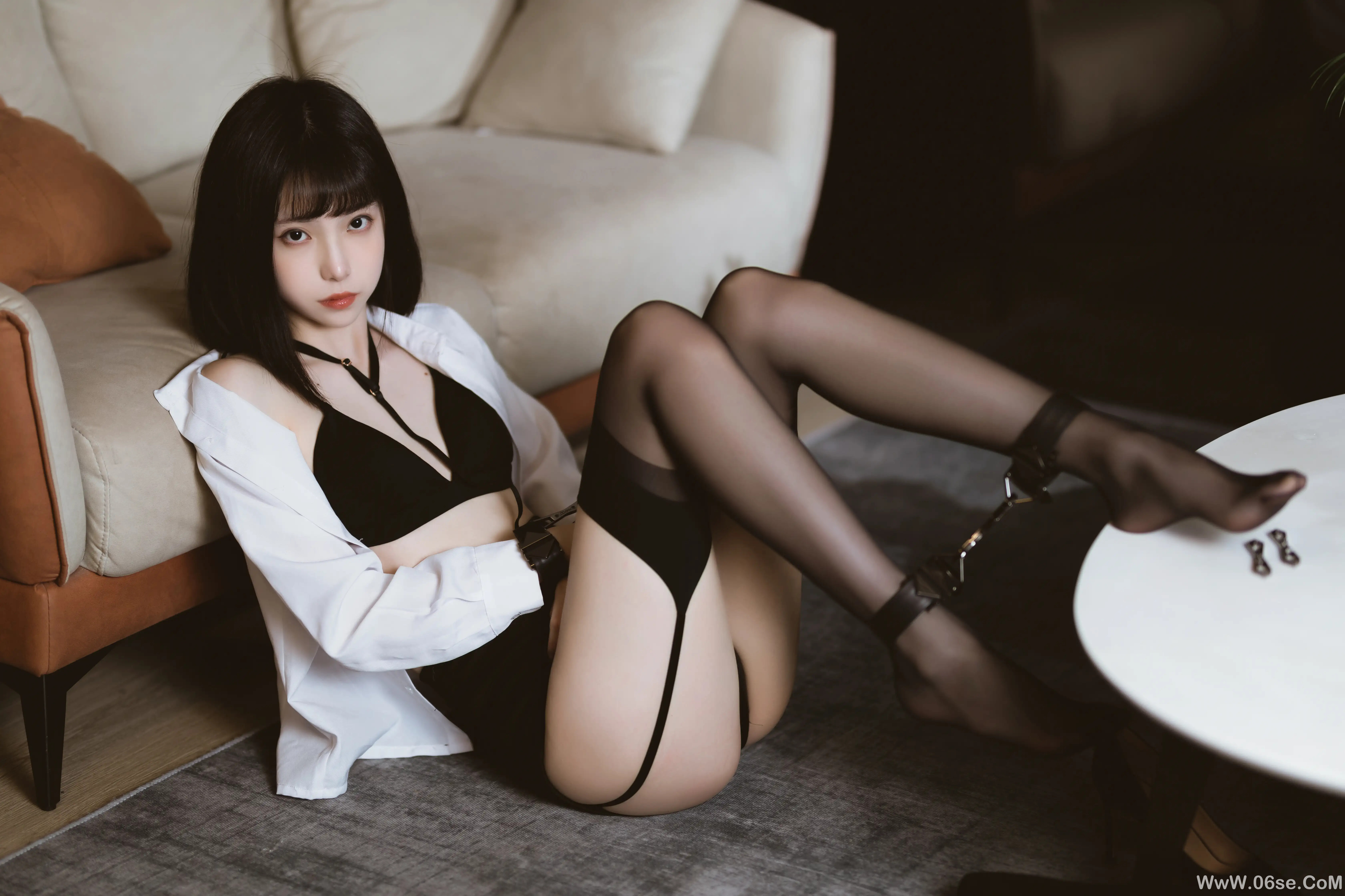 图片[44]-许岚LAN 醉酒OL-六色网
