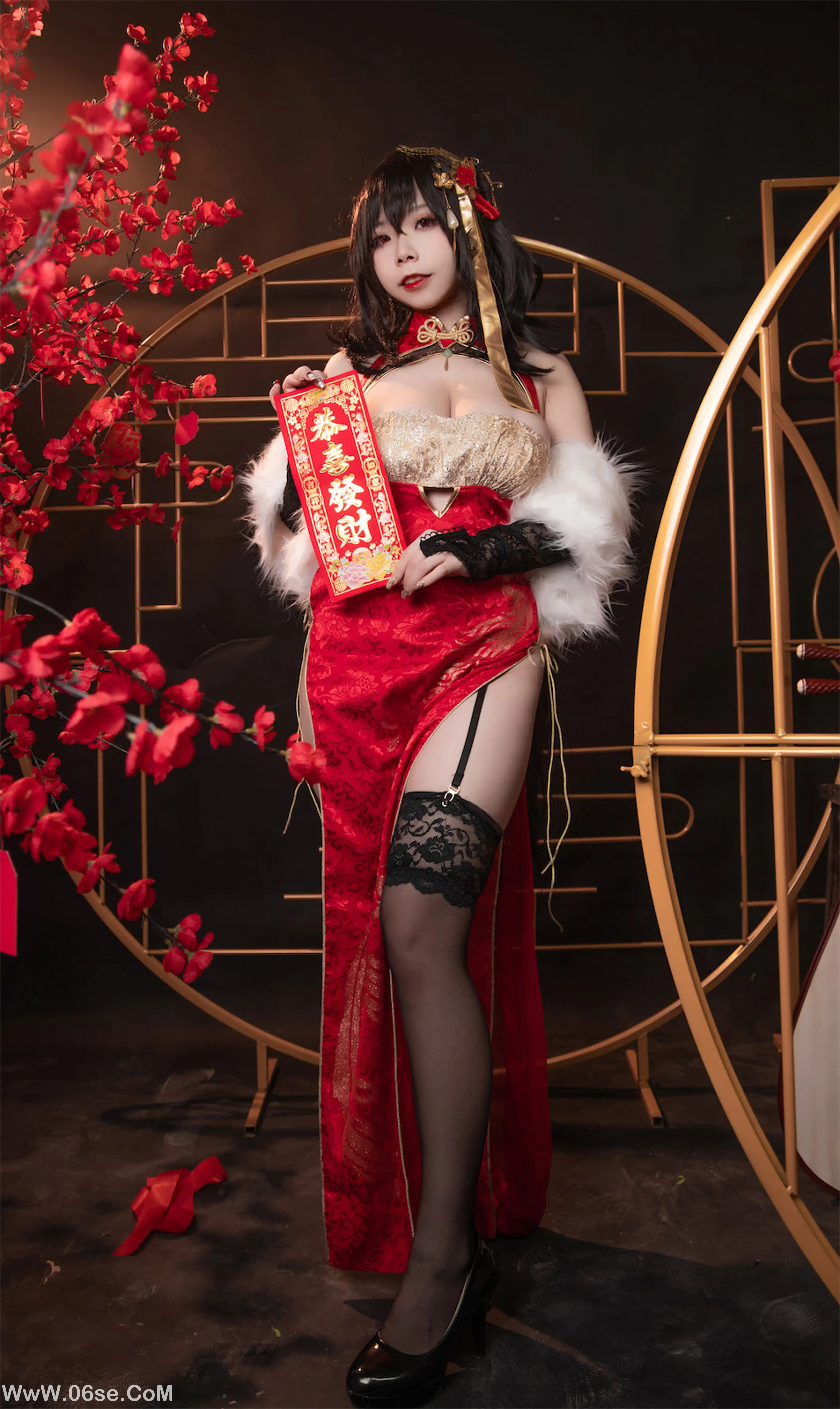 无颜小天使wy 碧蓝航线 大凤红旗袍-六色网