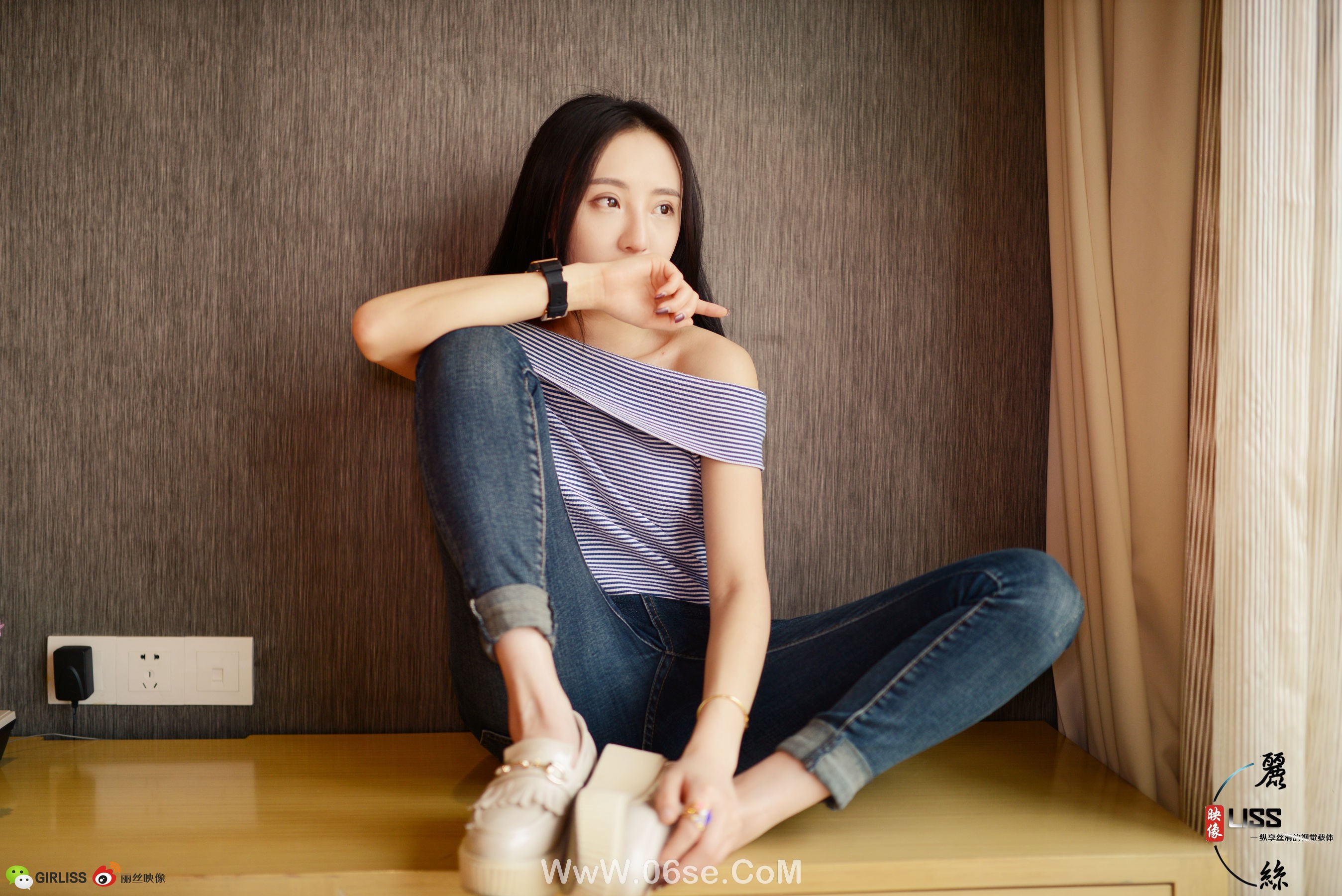 图片[89]-[丽丝映像GIRLISS] – 你的微笑 [100P]-六色网