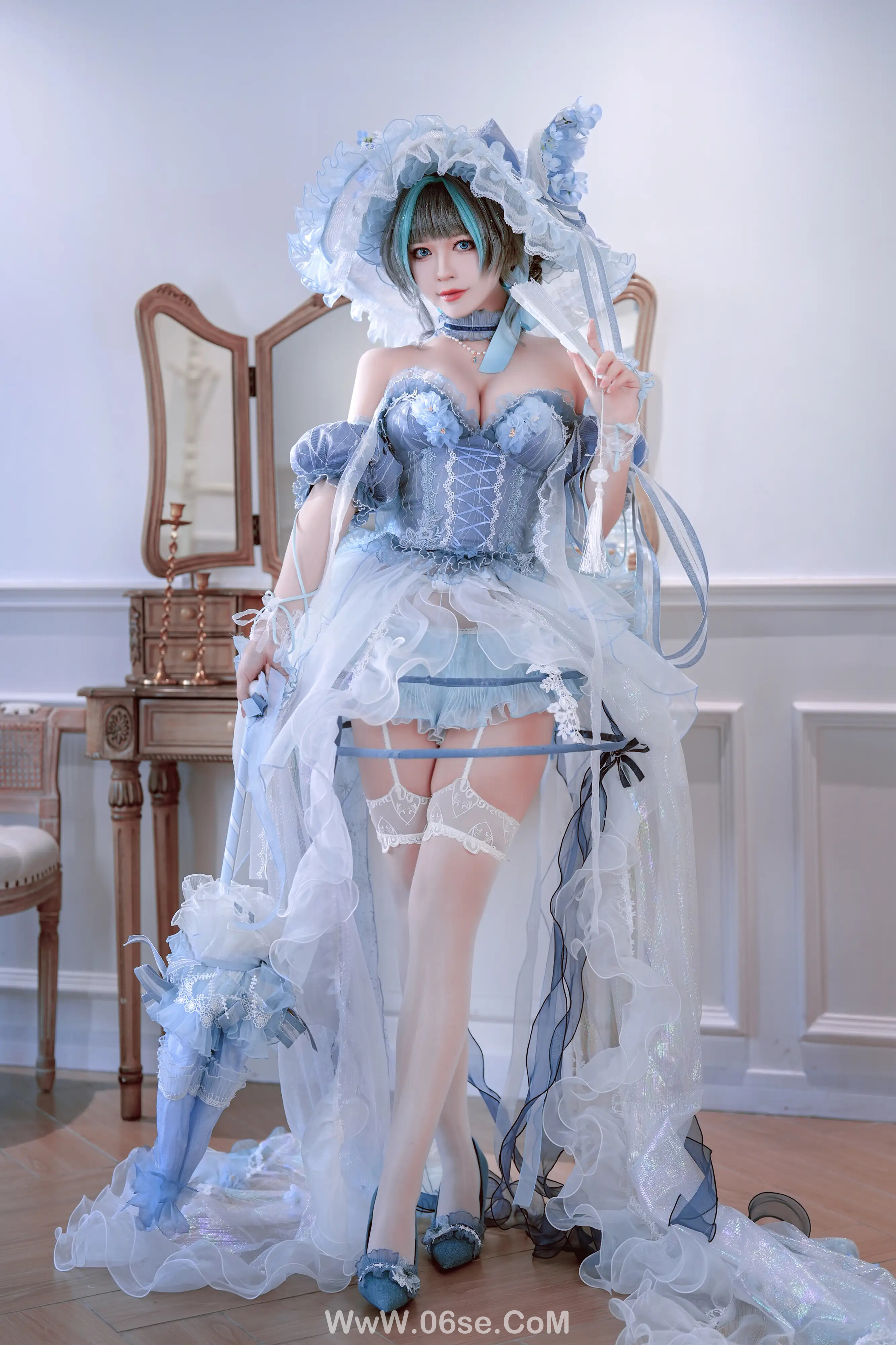 图片[29]-半半子 – 碧蓝航线 柴郡 废稿礼服-六色网