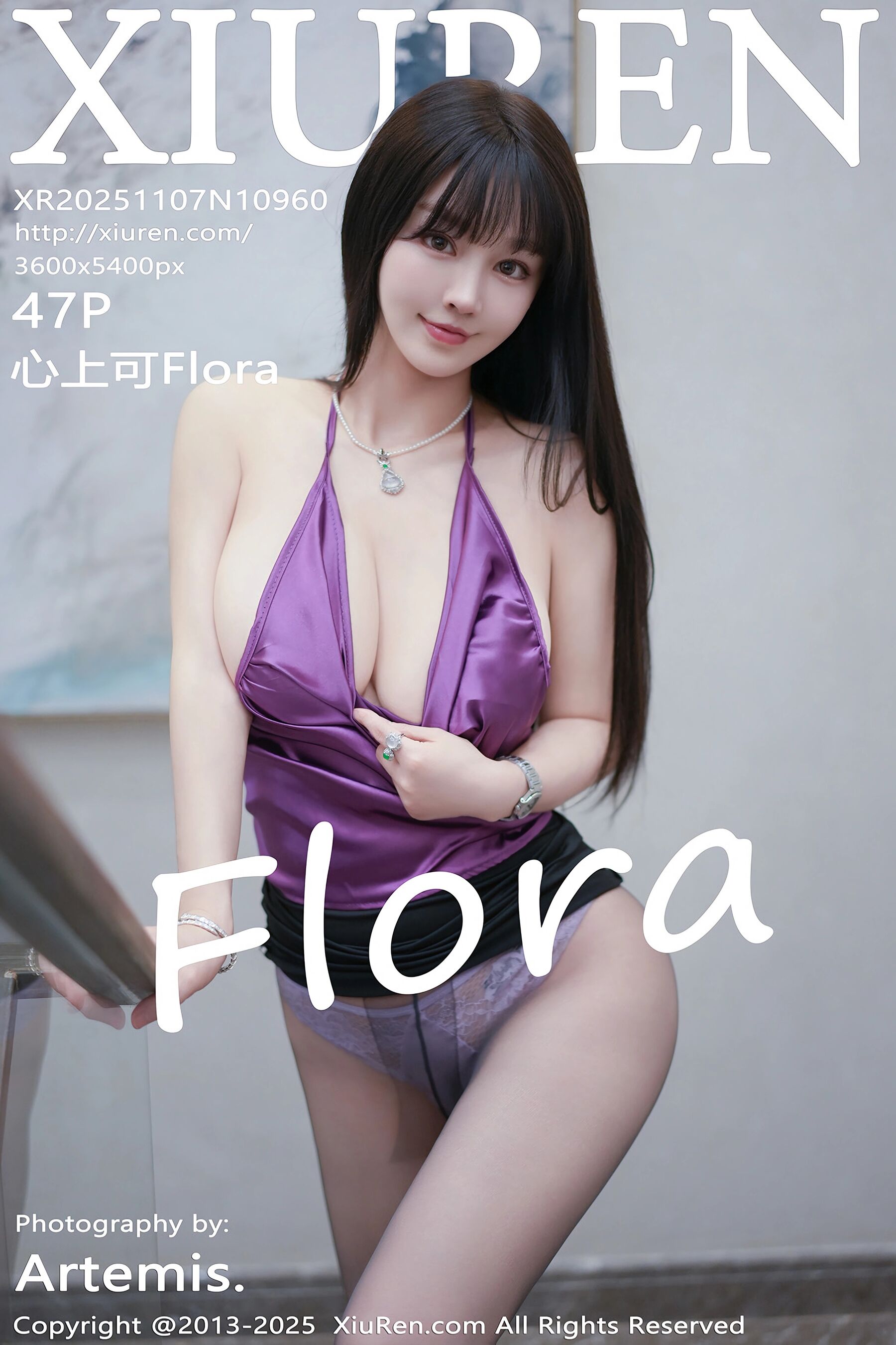 秀人网 - NO.10960 - 心上可Flora [48P]-六色网