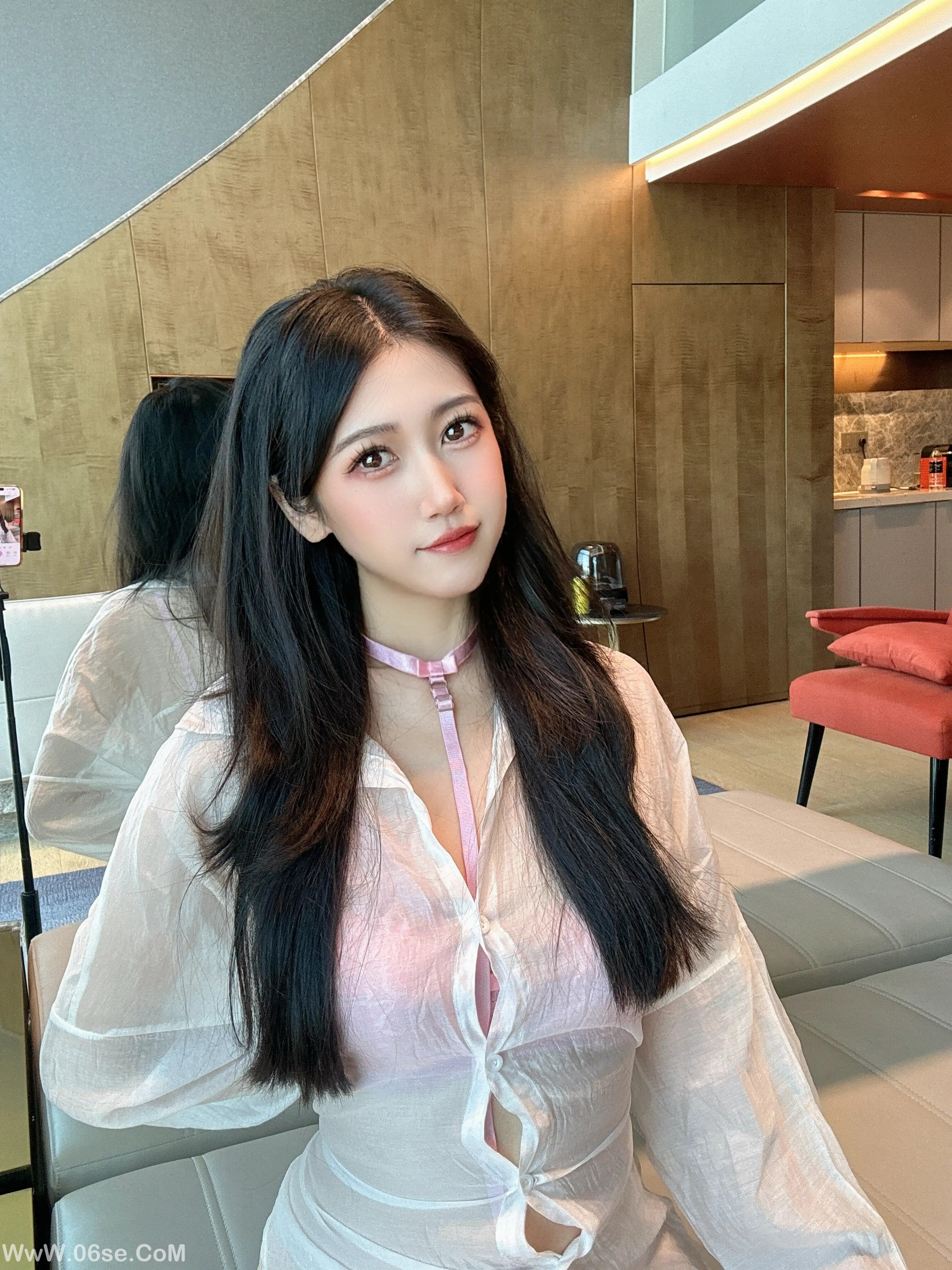 图片[47]-不呆猫 – 粉色衬衣女友-六色网