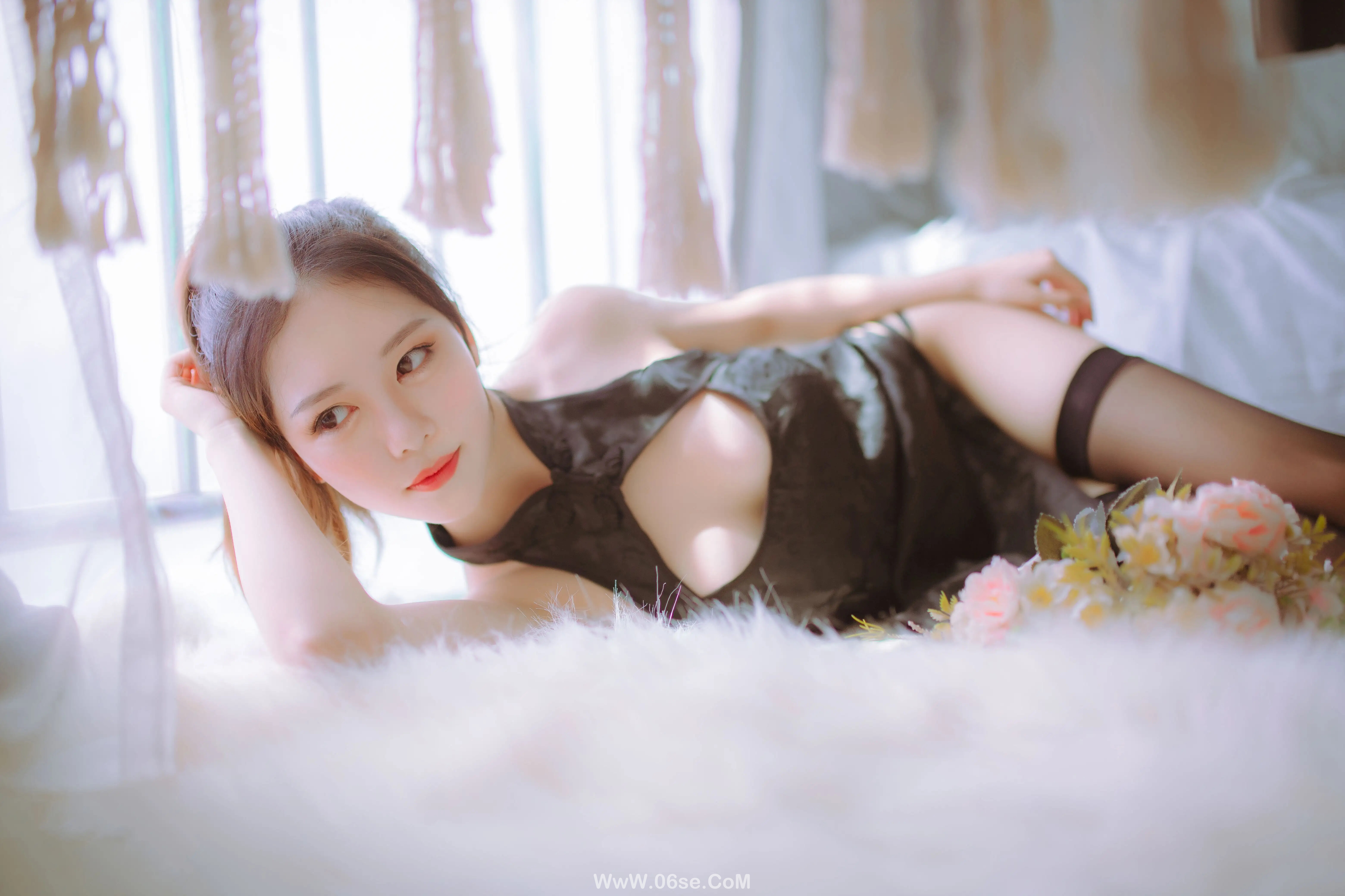 图片[16]-不呆猫 – 黑白旗袍双子-六色网