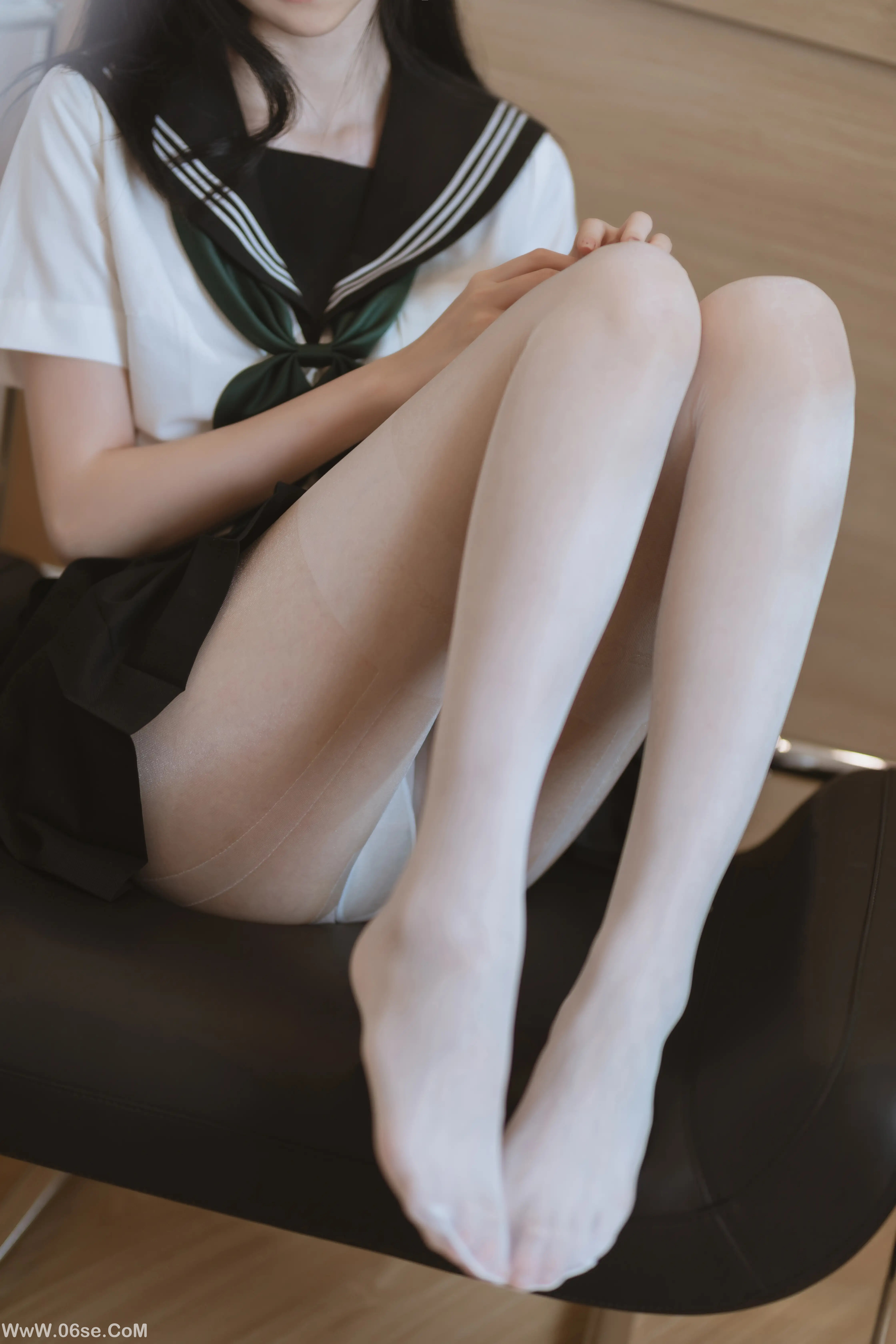 图片[7]-许岚LAN 白丝水手服-六色网