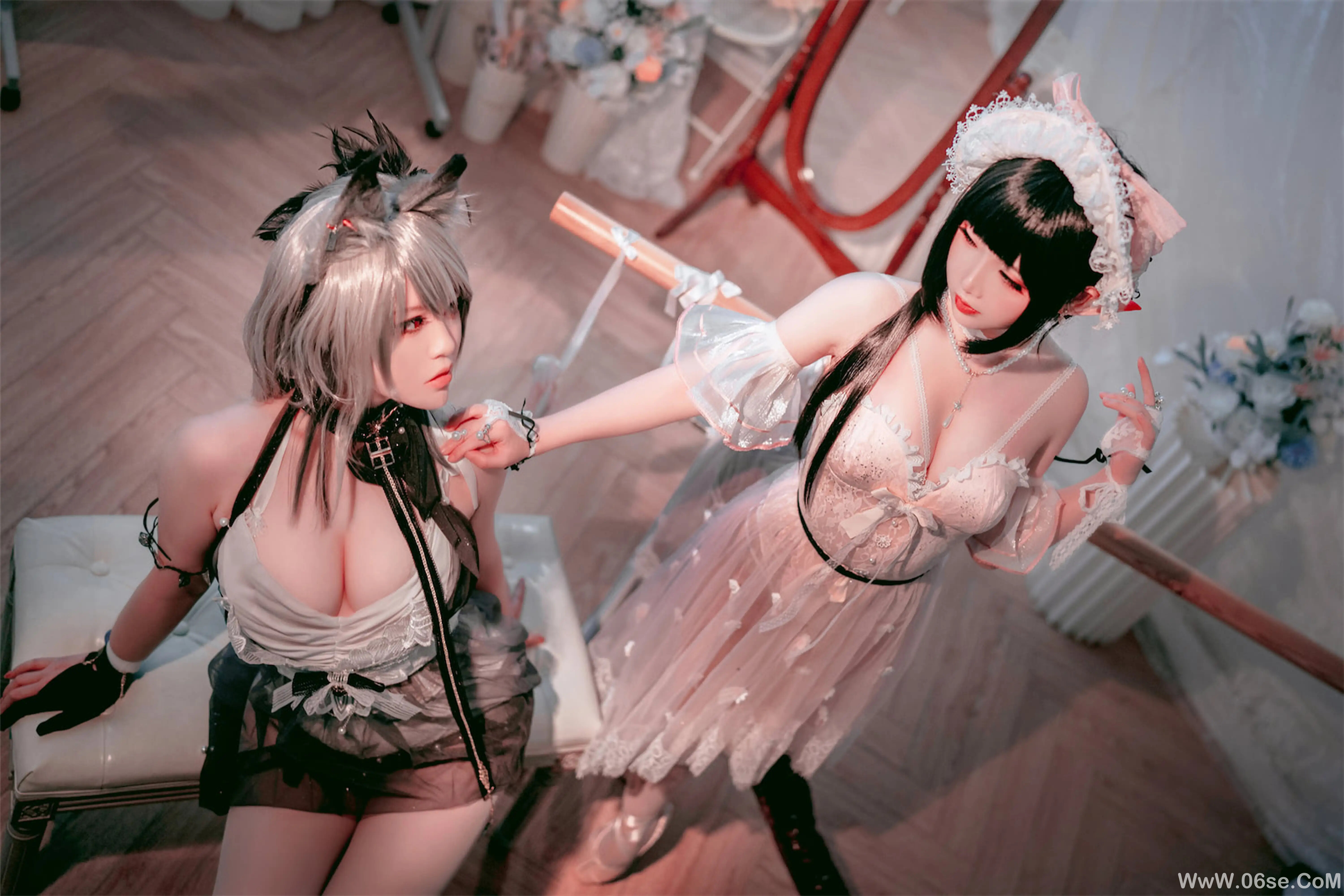 图片[44]-半半子 – Arknights 黑x森蚺バレエ (&面饼仙儿)-六色网