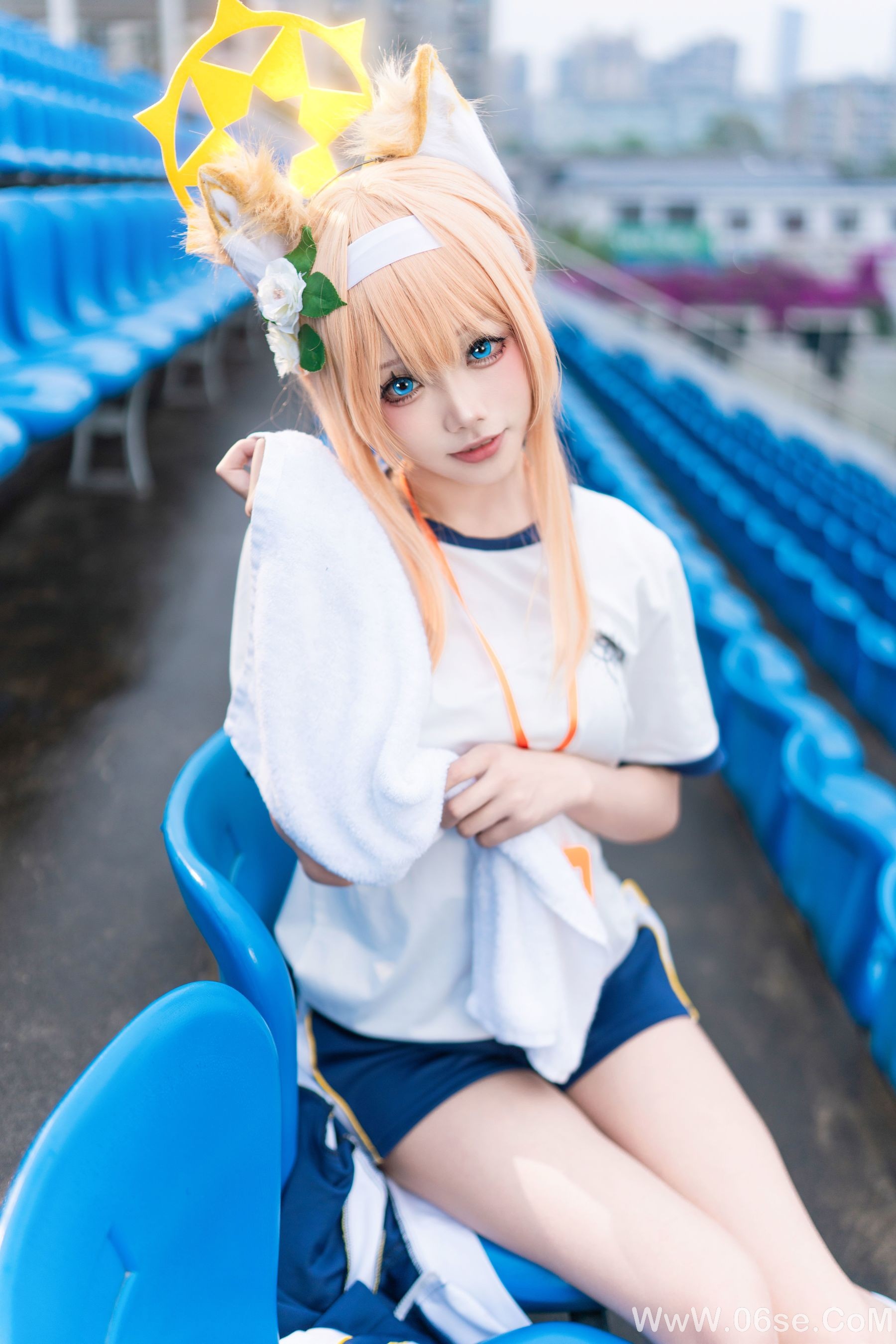图片[33]-艾西aiwest – 碧蓝档案 伊落玛丽 体操服 [44P]-六色网