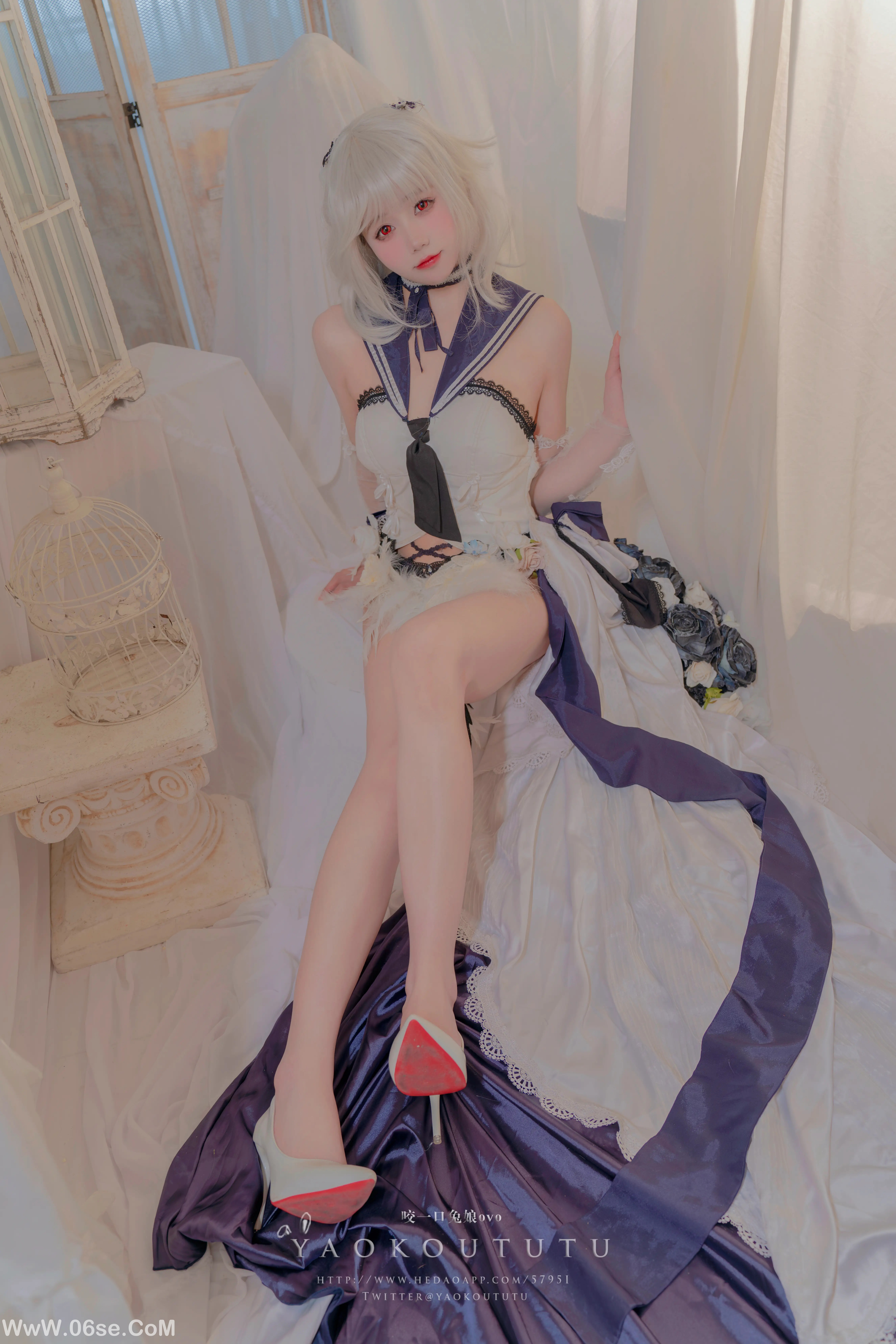 图片[18]-咬一口兔娘 梳妆的大小姐可畏-六色网