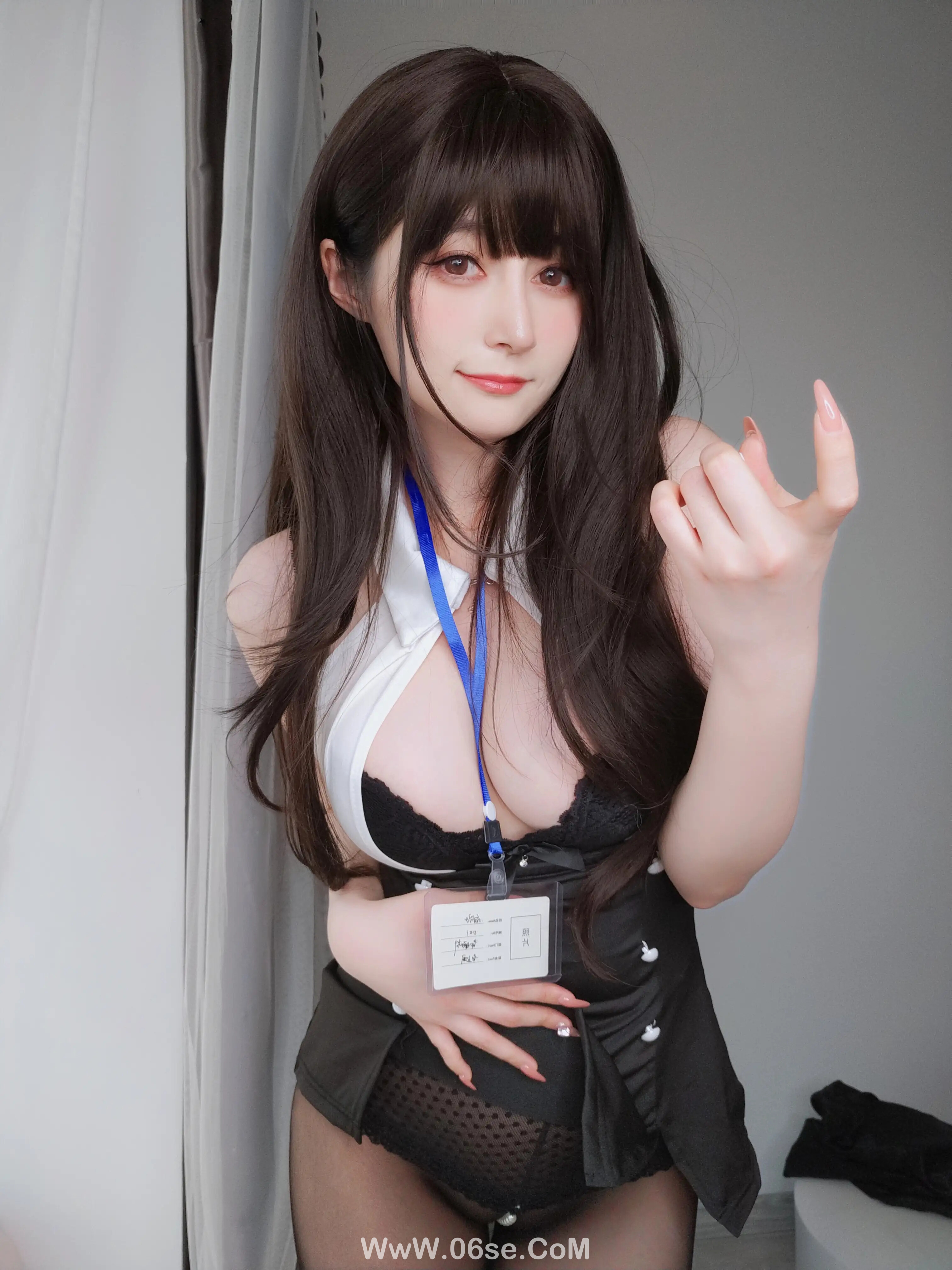 图片[155]-白银81 – 自拍 黑丝OL-六色网
