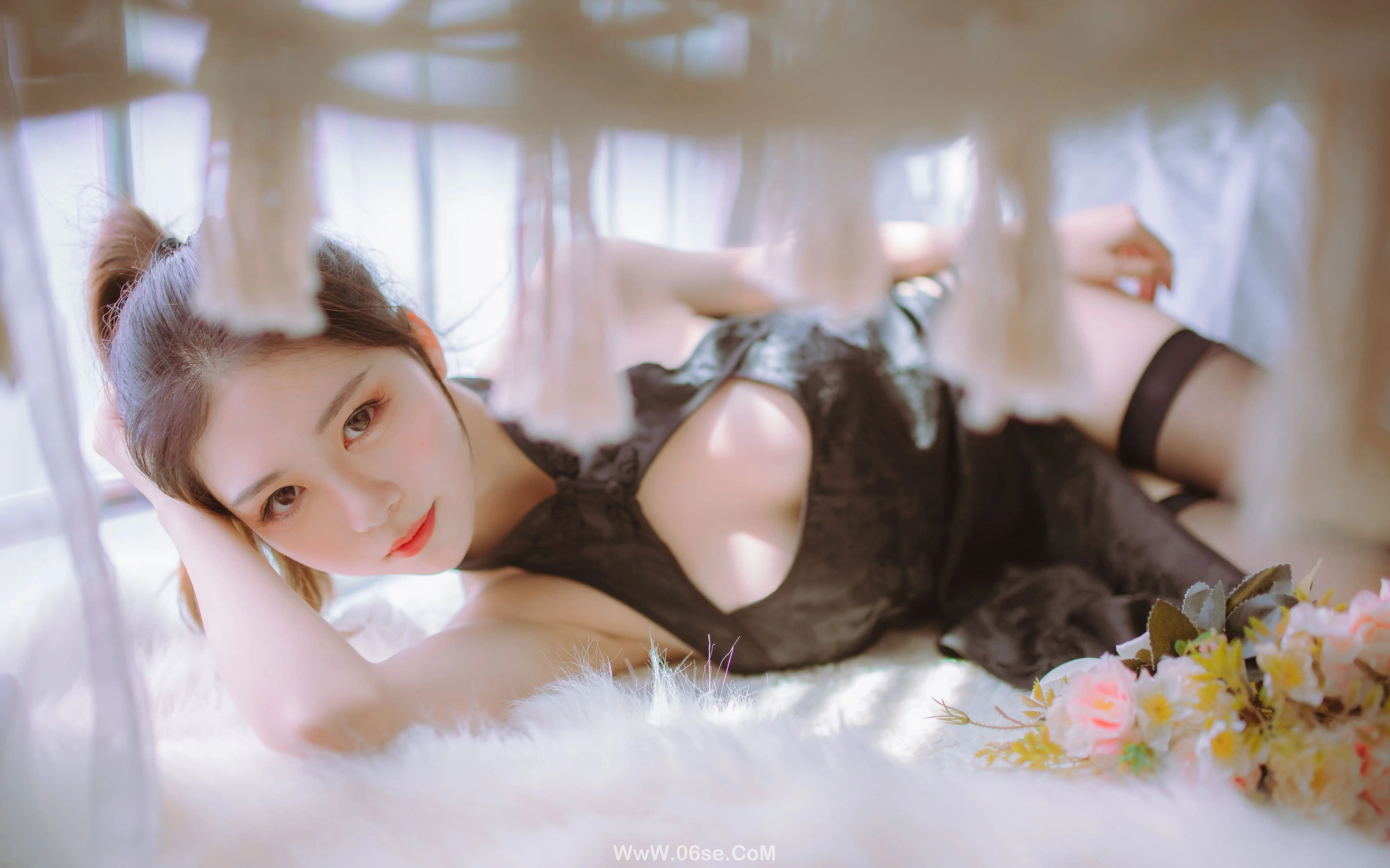 图片[15]-不呆猫 – 黑白旗袍双子-六色网