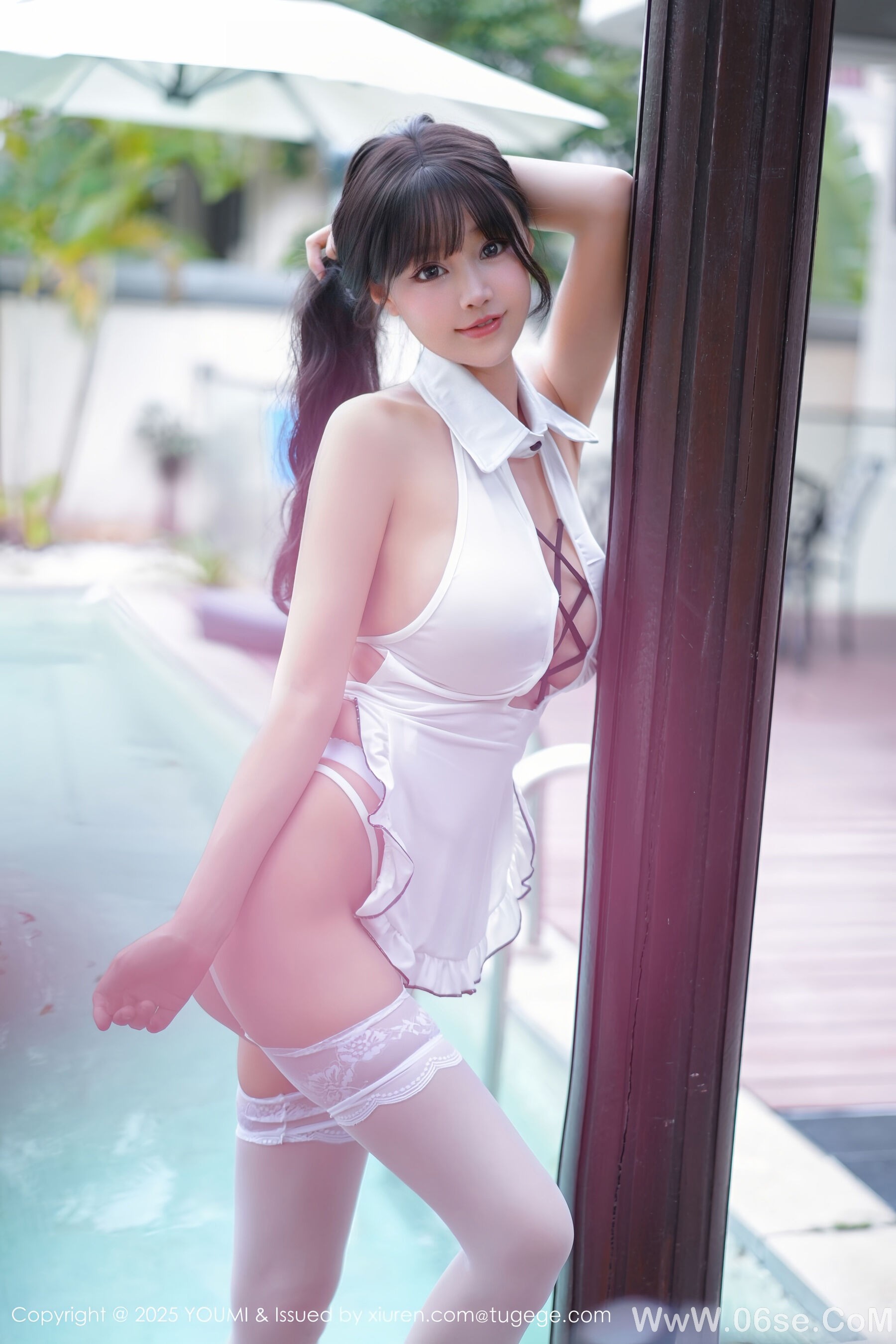 图片[54]-尤蜜荟 – NO.1190 – 心上可Flora [76P]-六色网