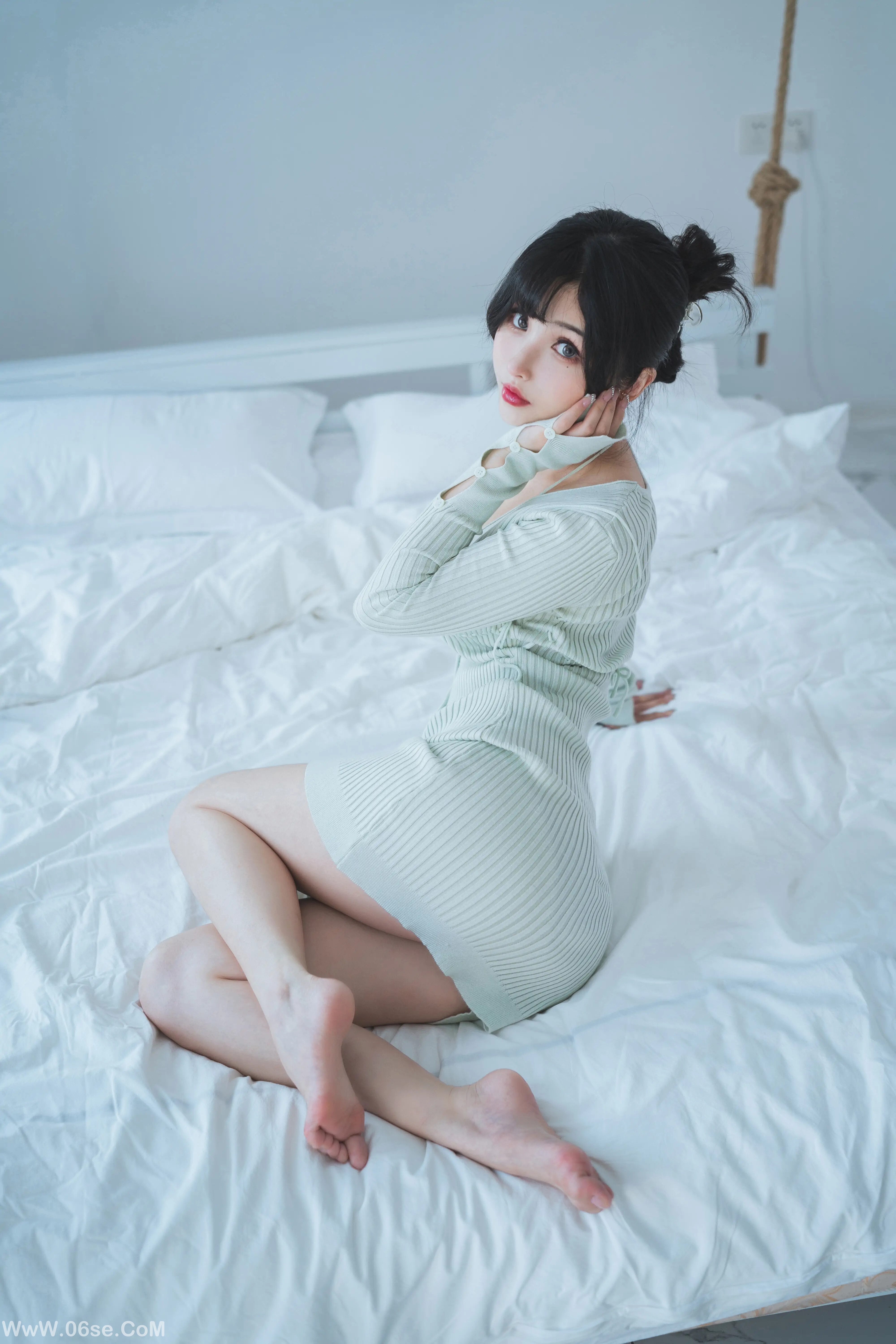 图片[17]-肉扣热热子(rioko凉凉子) 人妻毛衣-六色网