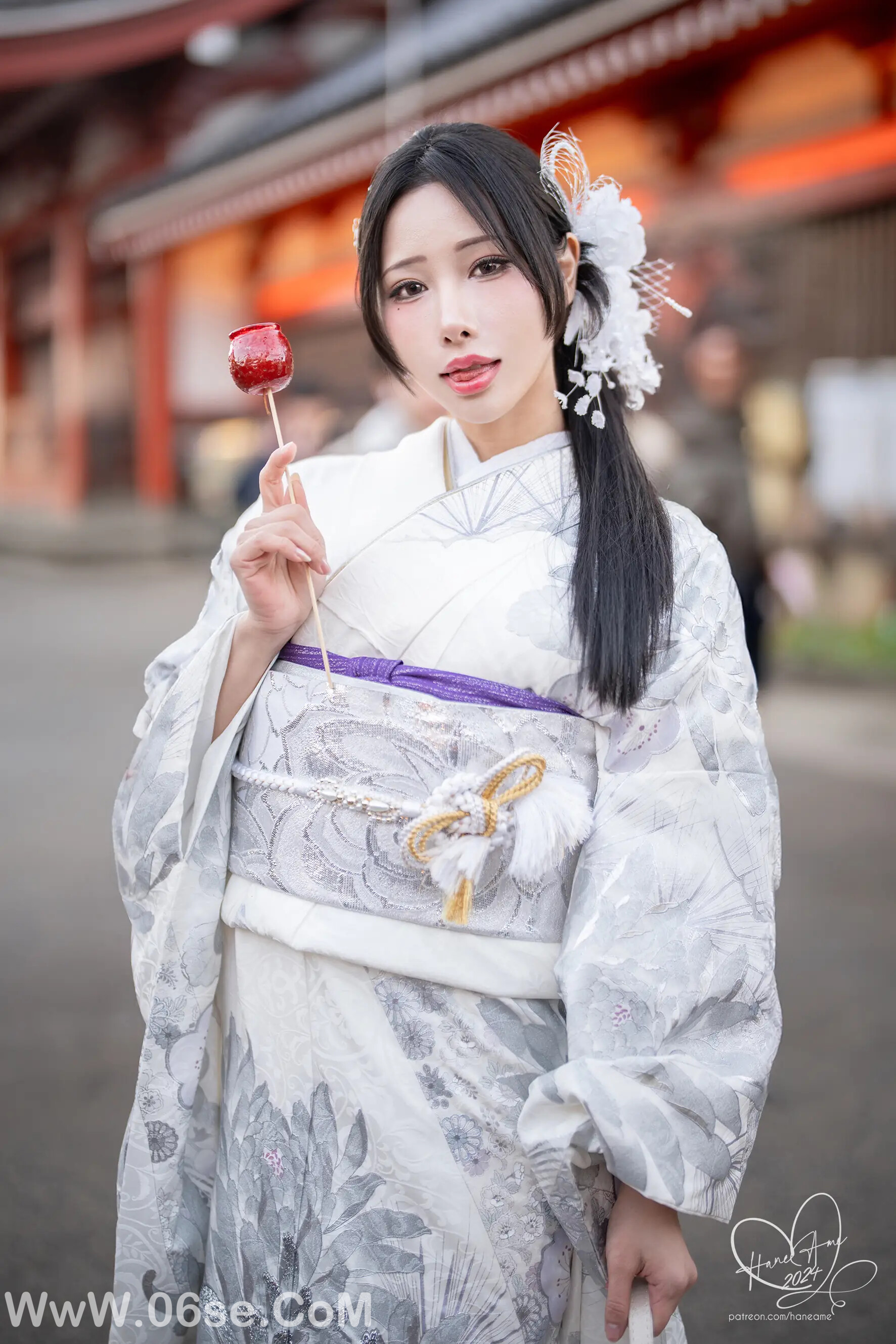图片[7]-雨波_haneame_银钿和服_–_2024新年-六色网