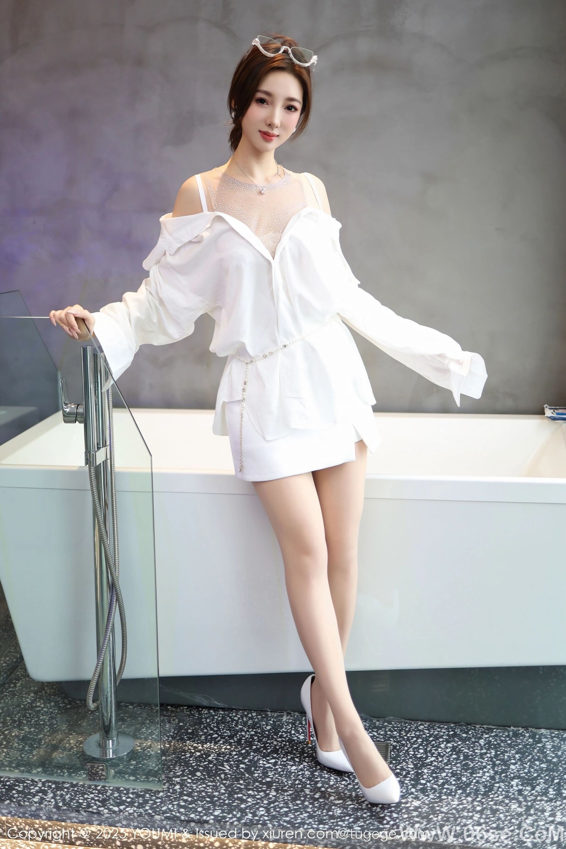 图片[2]-尤蜜荟 – NO.1177 – Twins-桃桃 [77P]-六色网