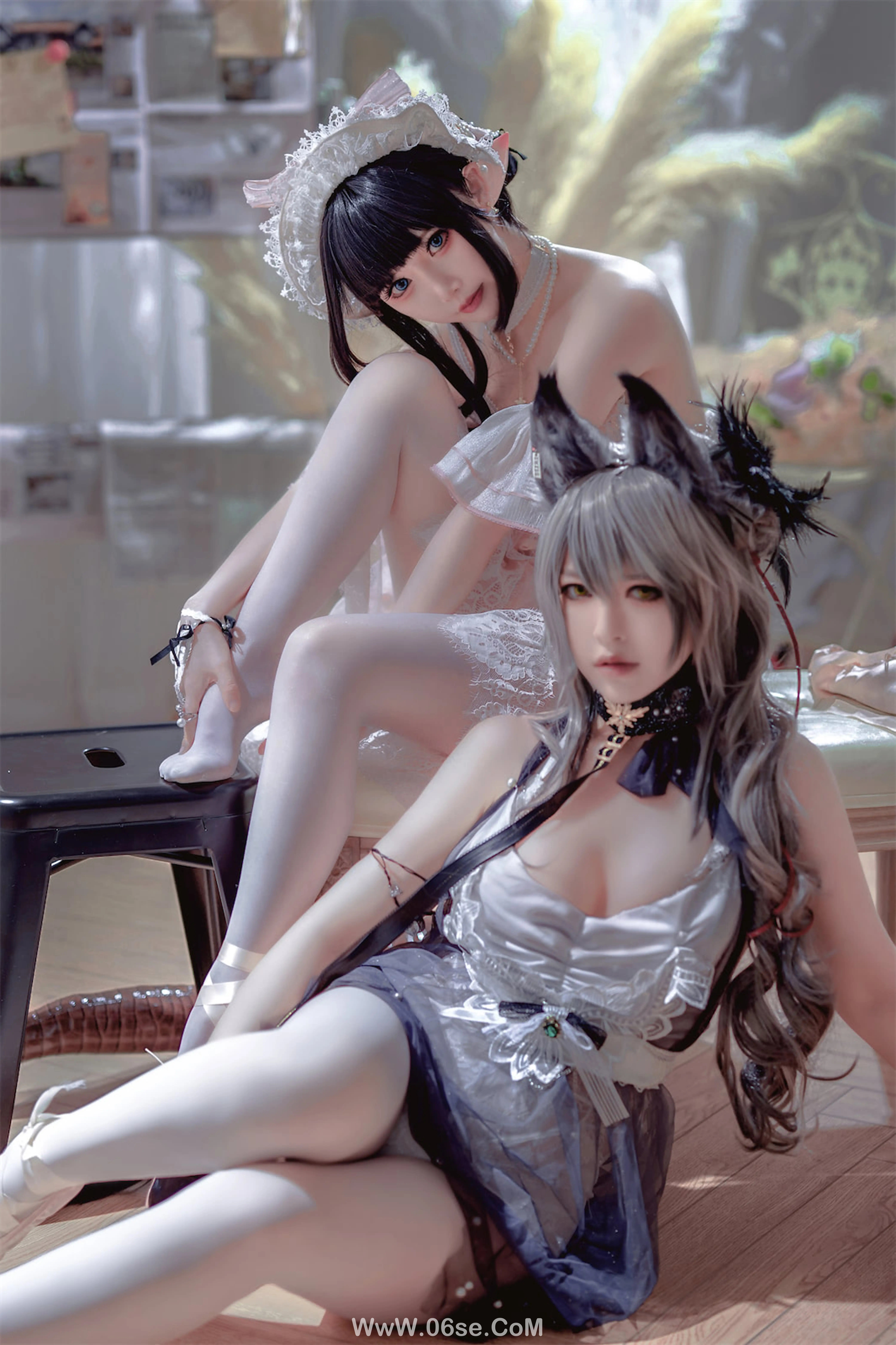 图片[25]-半半子 – Arknights 黑x森蚺バレエ (&面饼仙儿)-六色网