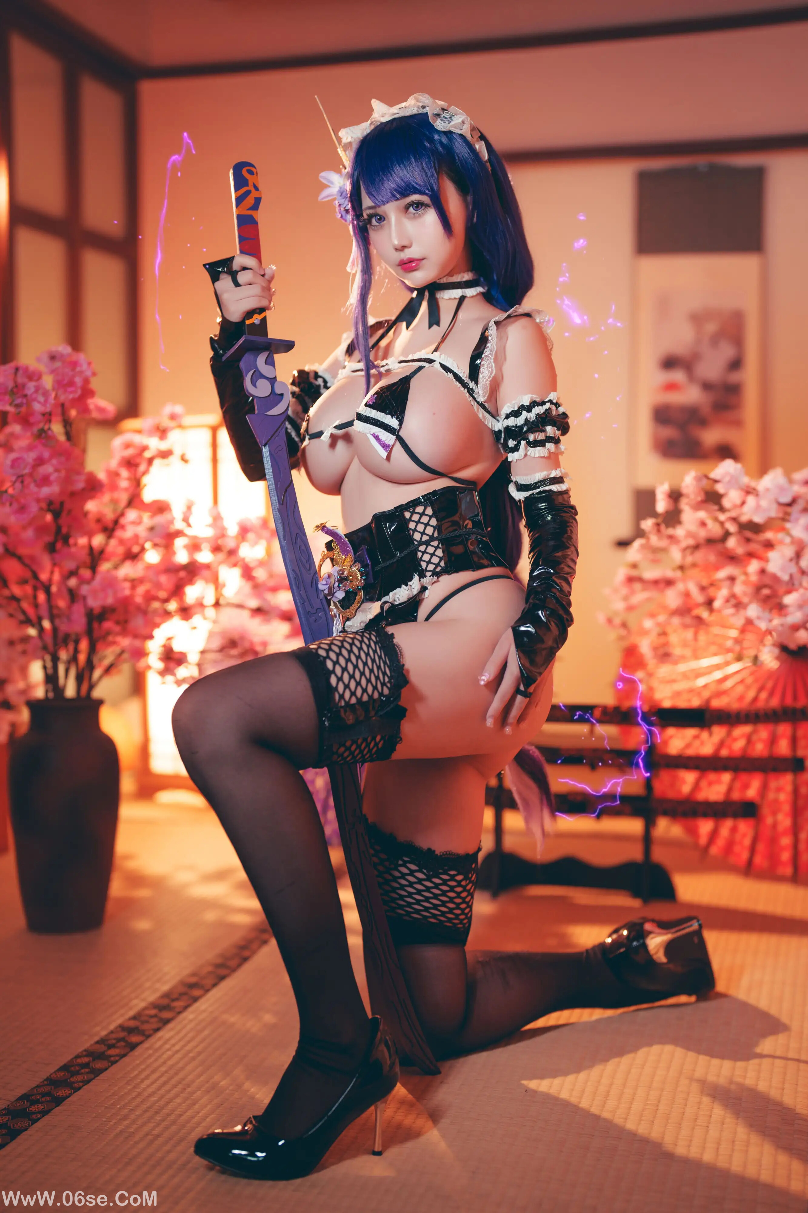 图片[13]-沖田凛花Rinka – Raiden Shogun Maid-六色网