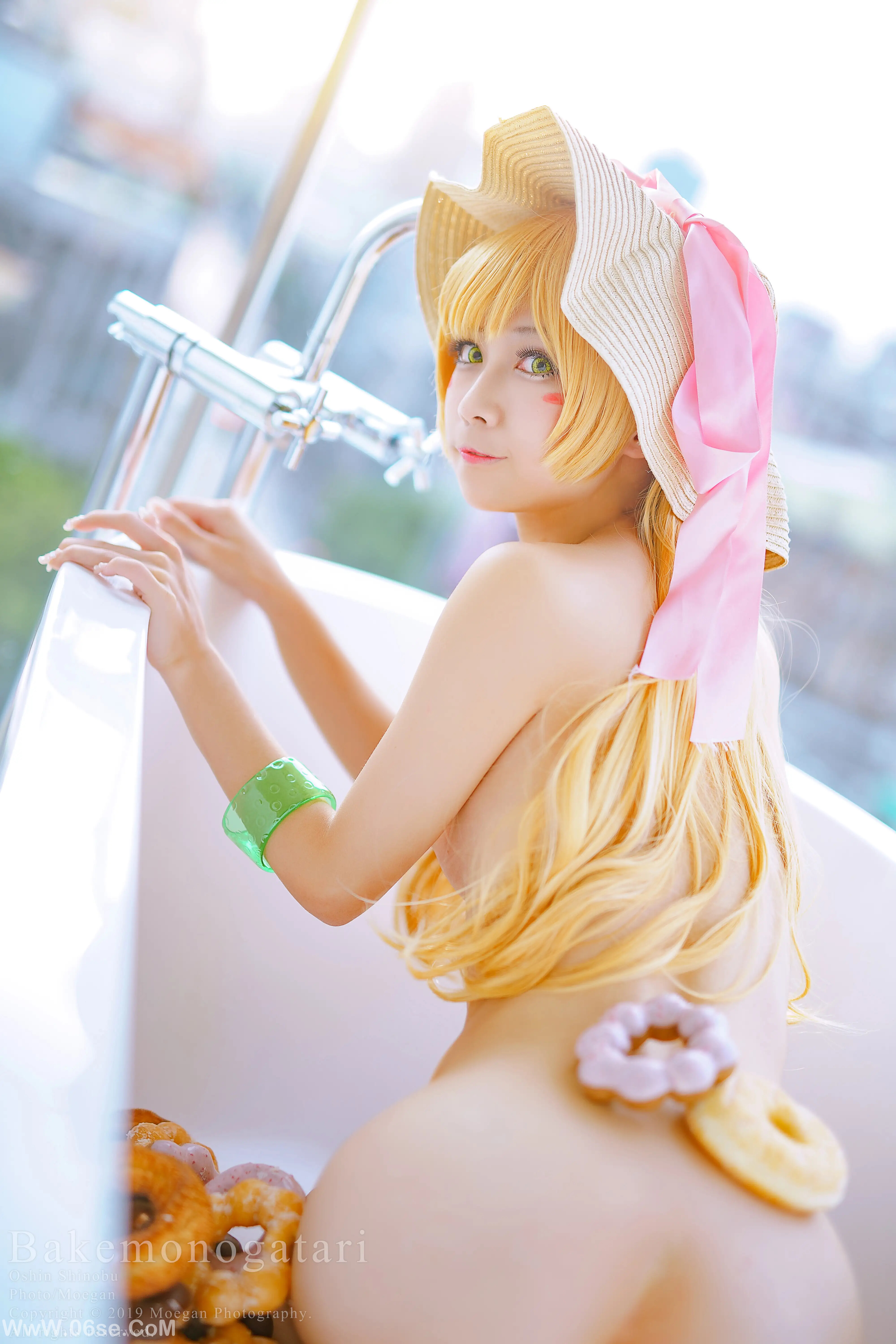 沖田凛花Rinka – 忍野忍 ドーナツのお風呂 ver 化物語-六色网