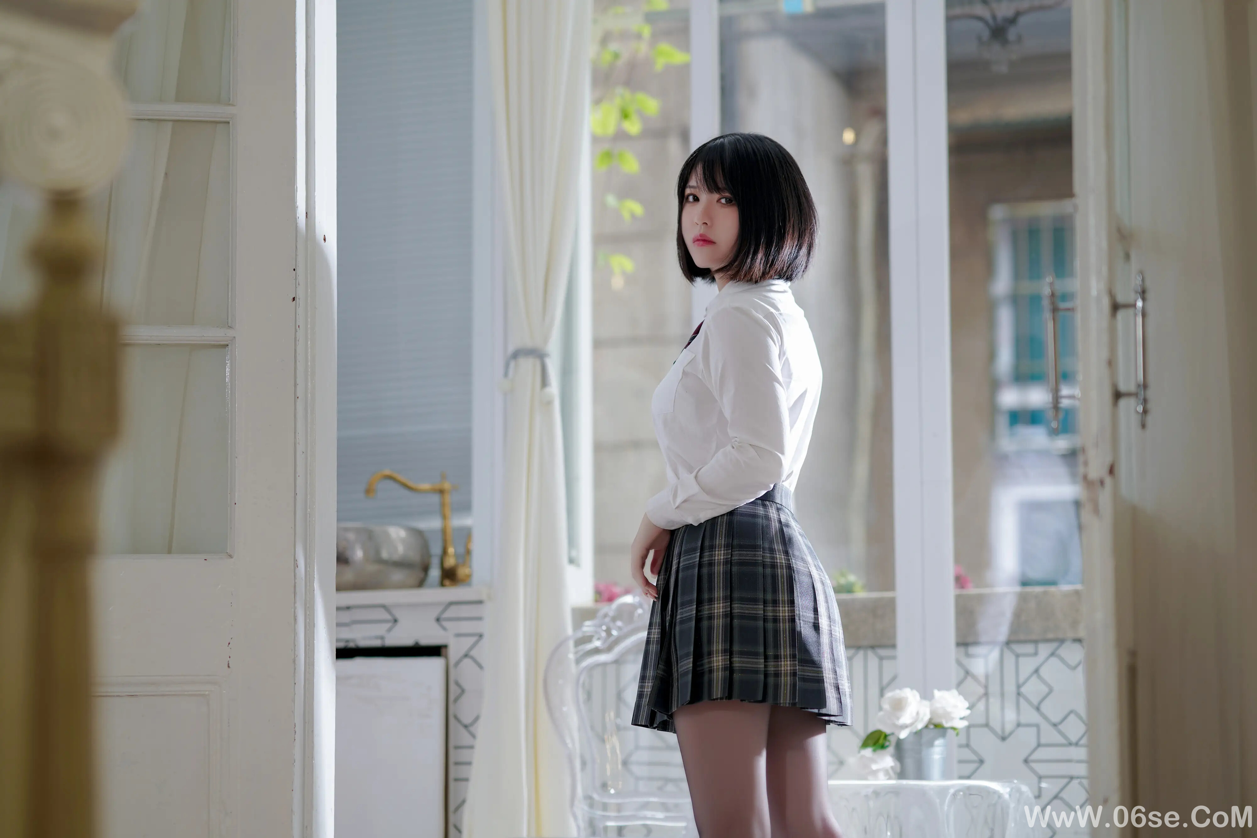 图片[53]-半半子 – 彼女の制服姿が好き-六色网