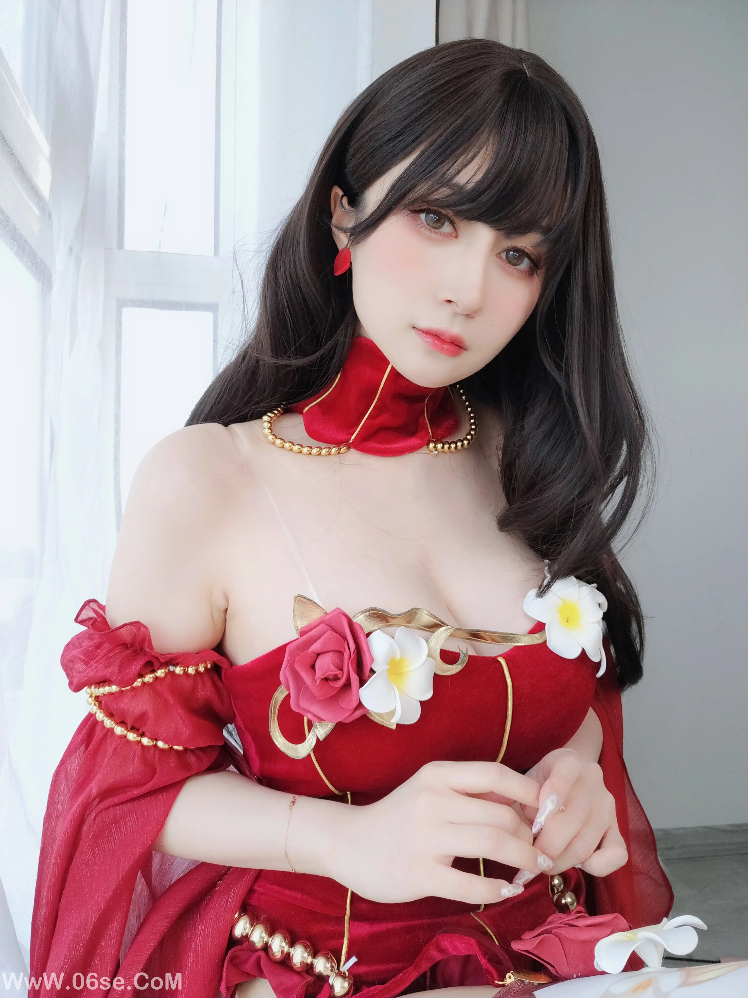 图片[32]-白银81 – 赤いドレス-六色网