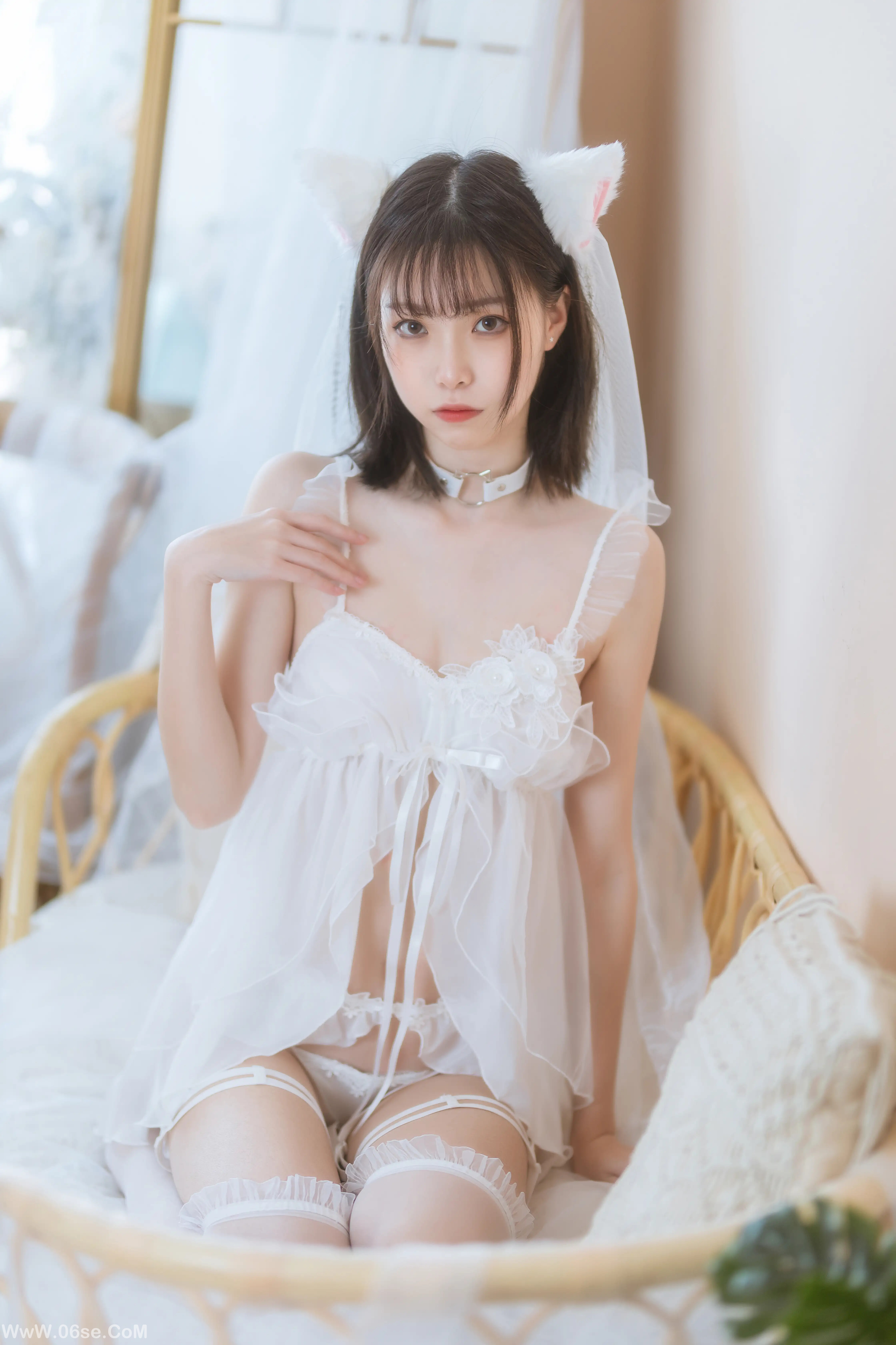图片[37]-许岚LAN 少女白色裙-六色网