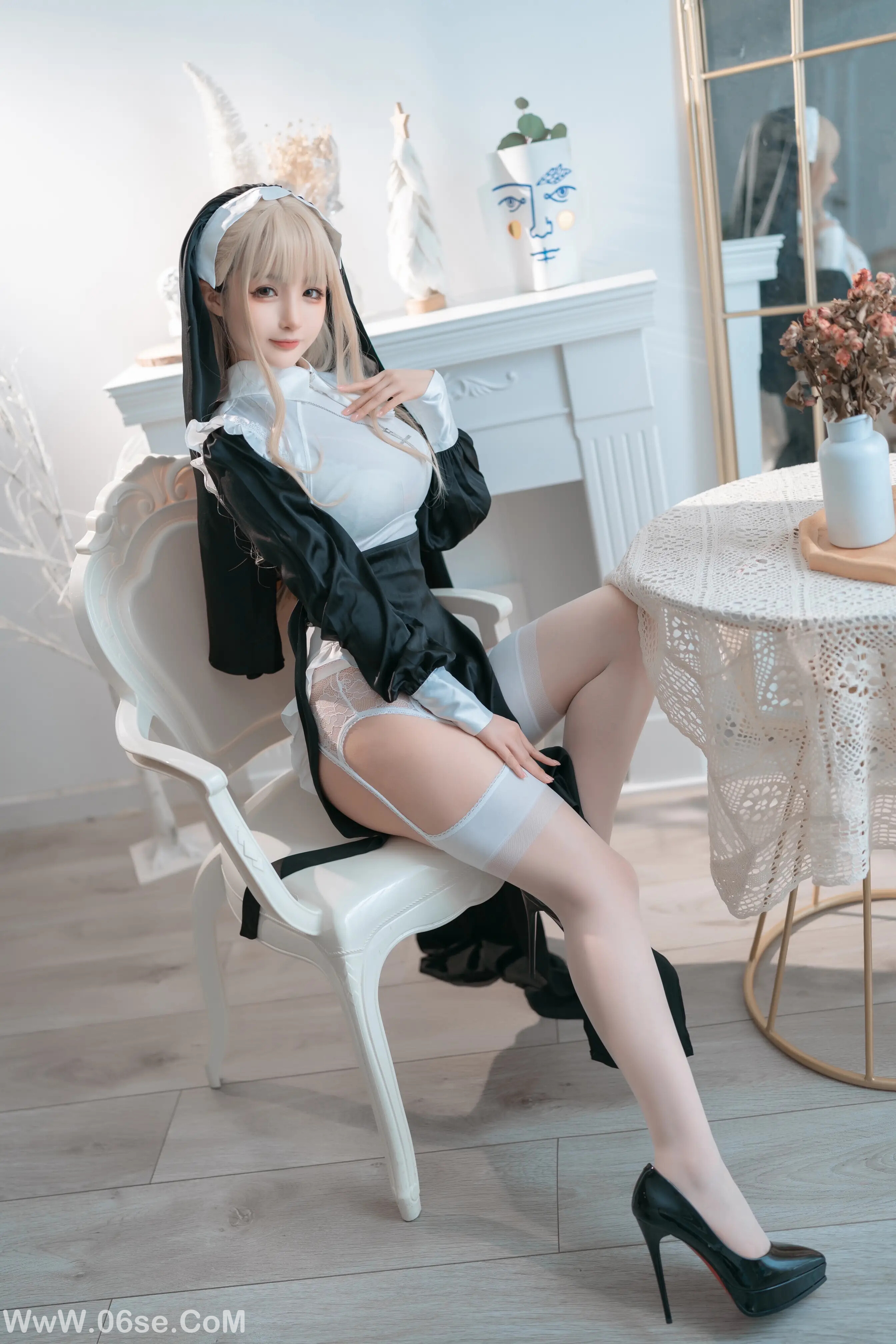 图片[26]-桜井宁宁 修女-六色网