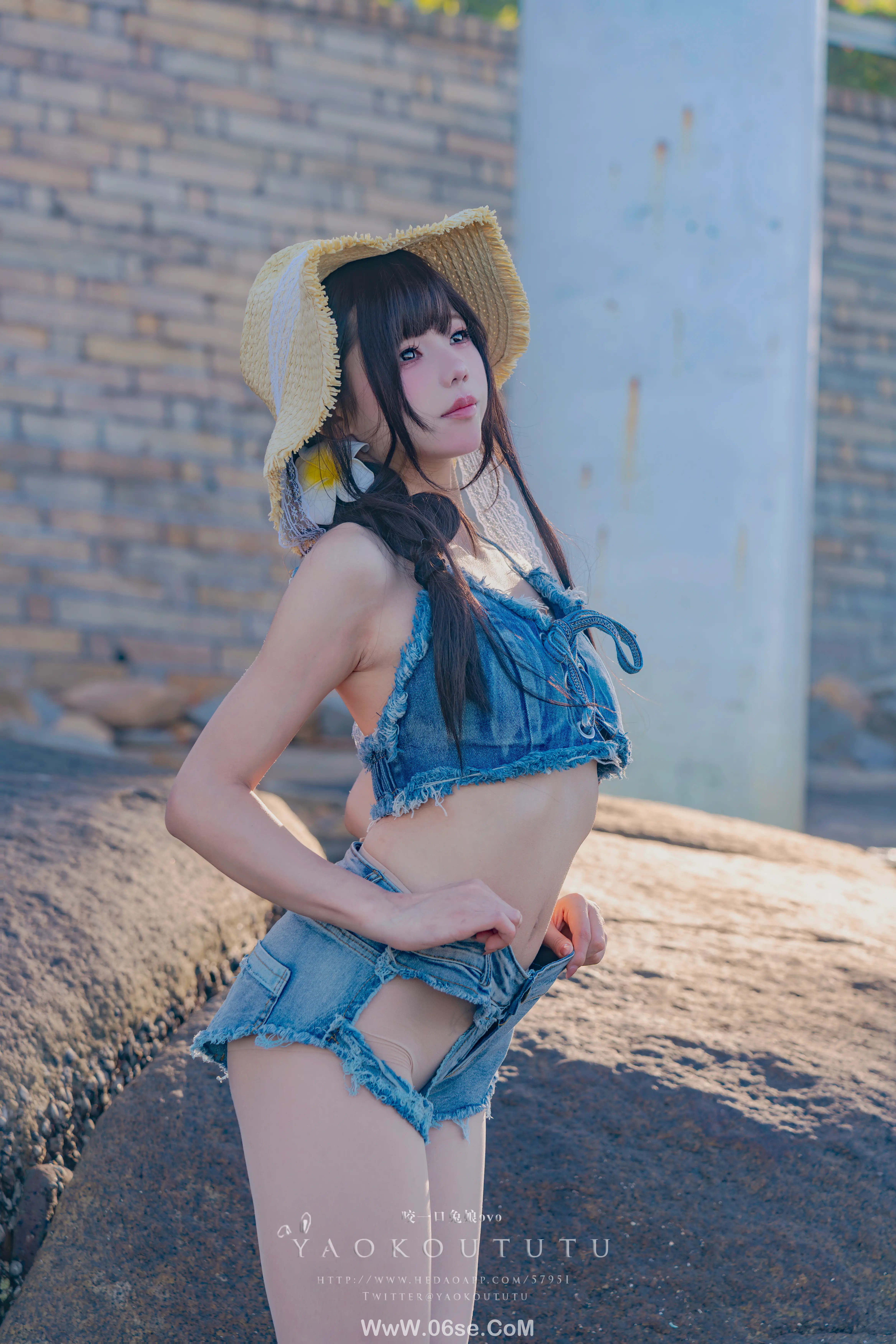 图片[25]-咬一口兔娘 海の夏日-六色网