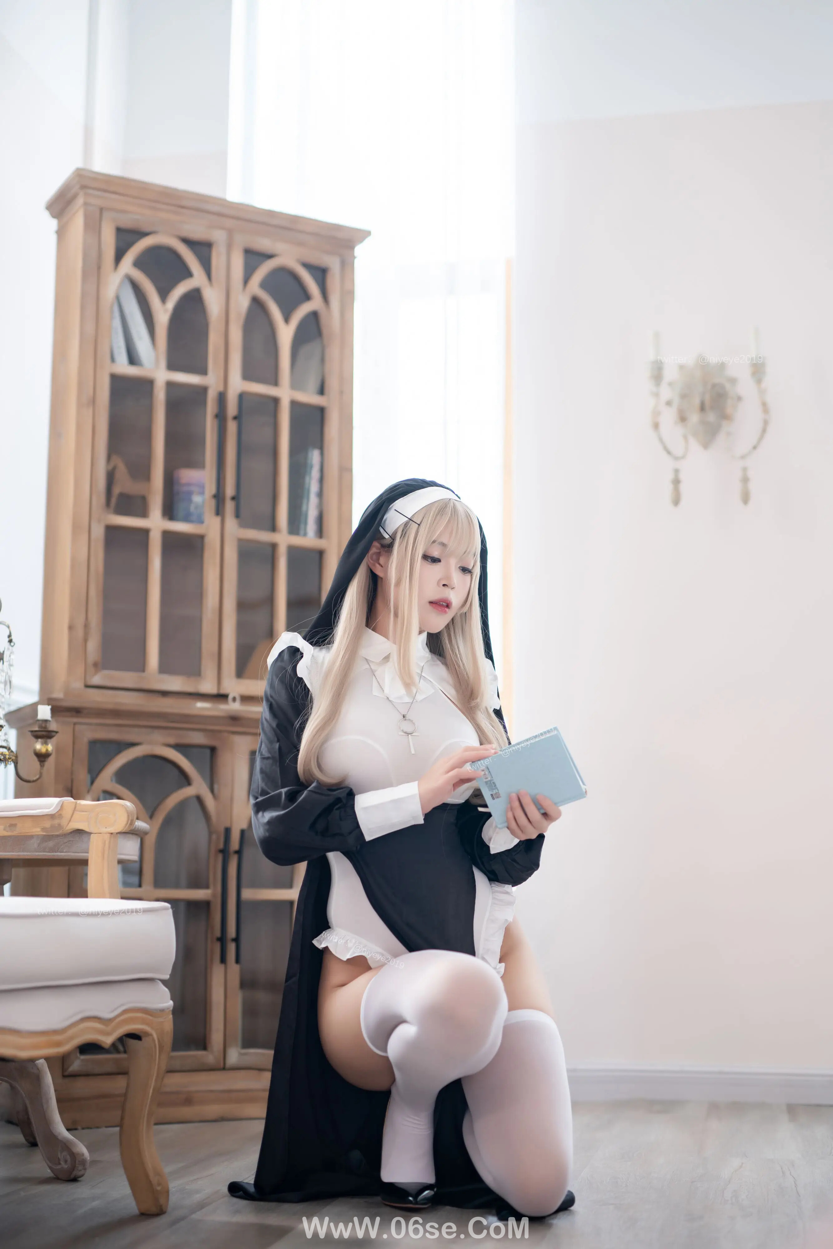 图片[23]-白烨 被xx的修女-六色网