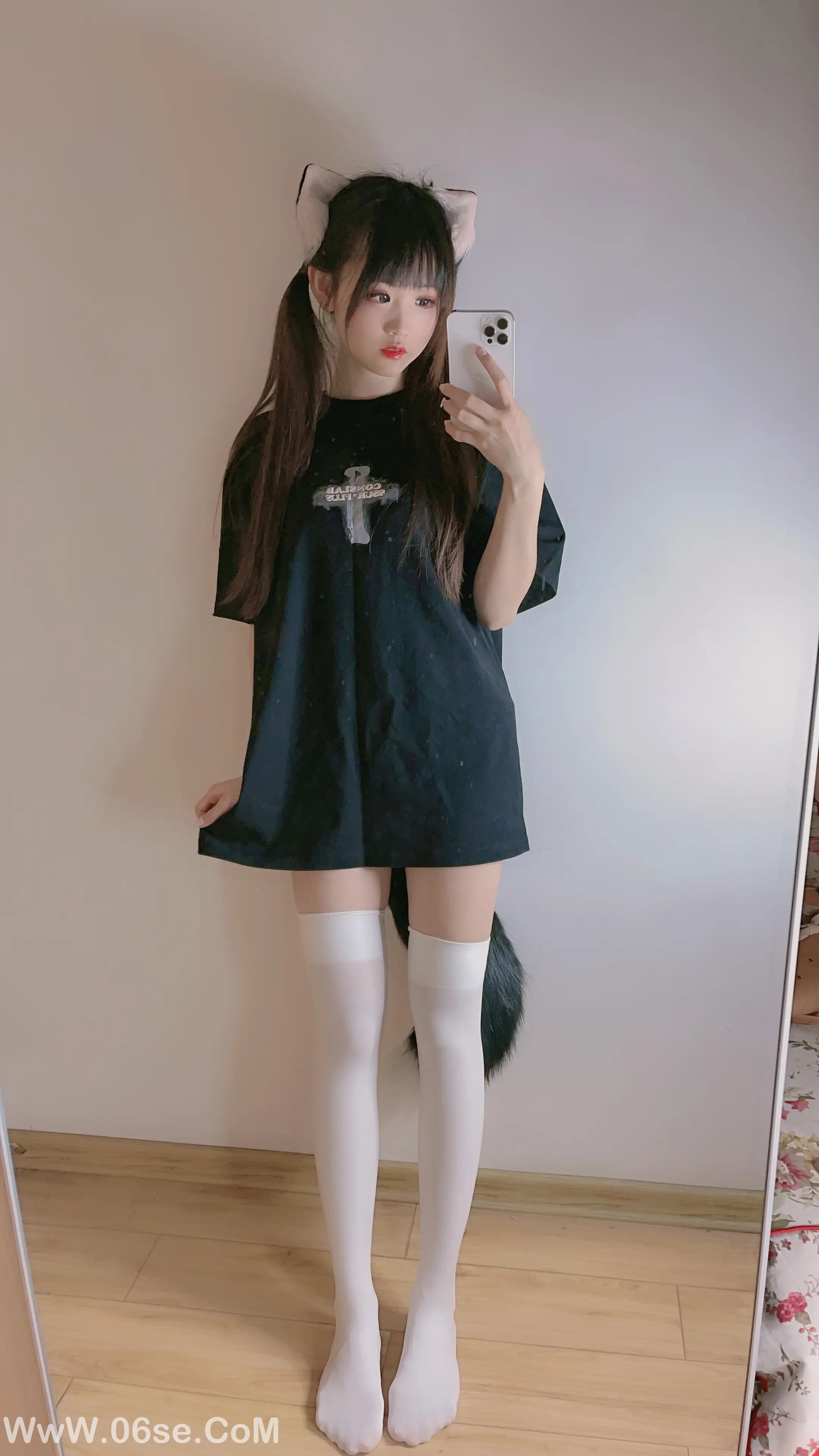 图片[117]-miko酱ww 自拍系列mikoの白丝03-六色网