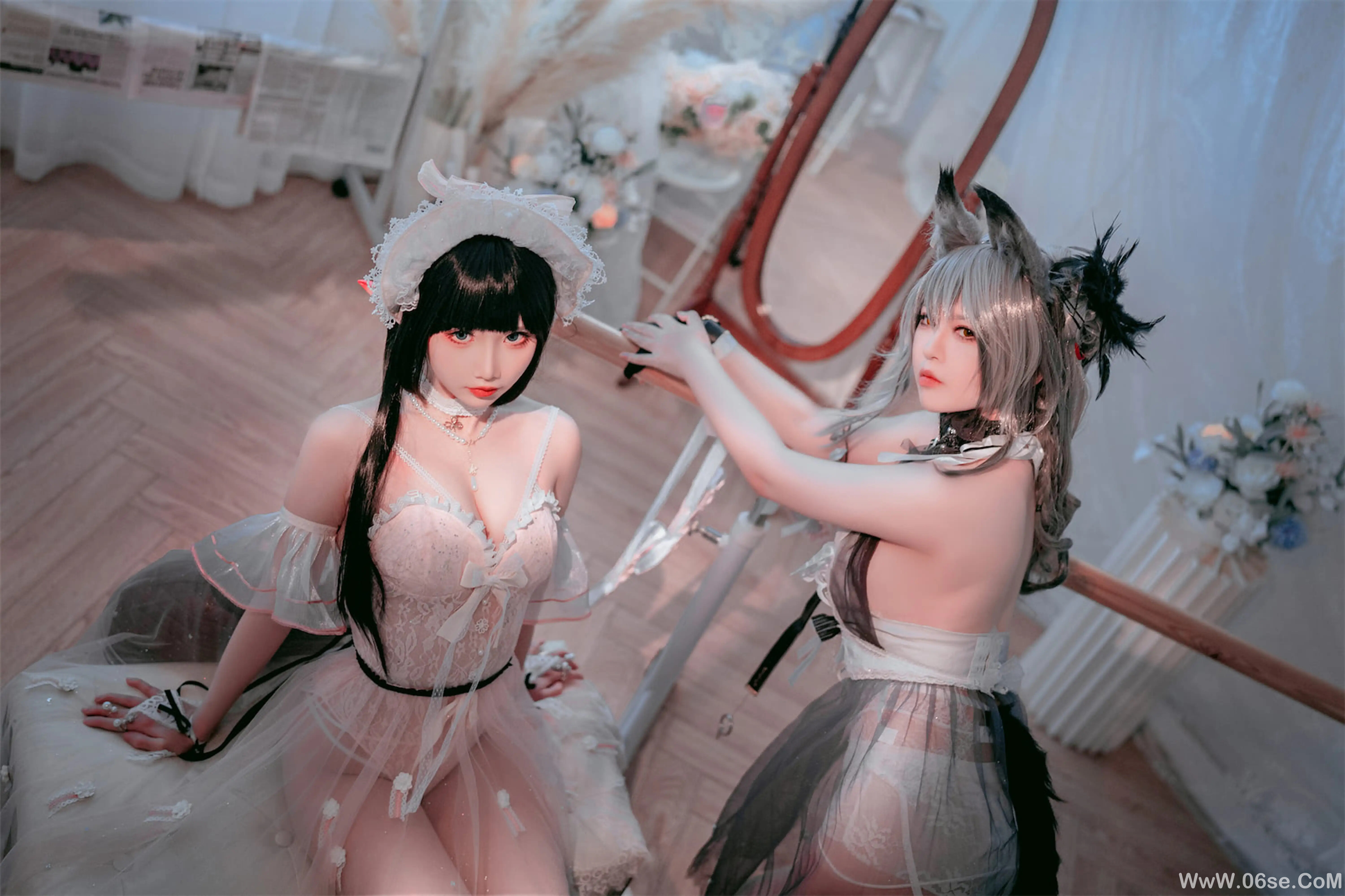 图片[46]-半半子 – Arknights 黑x森蚺バレエ (&面饼仙儿)-六色网