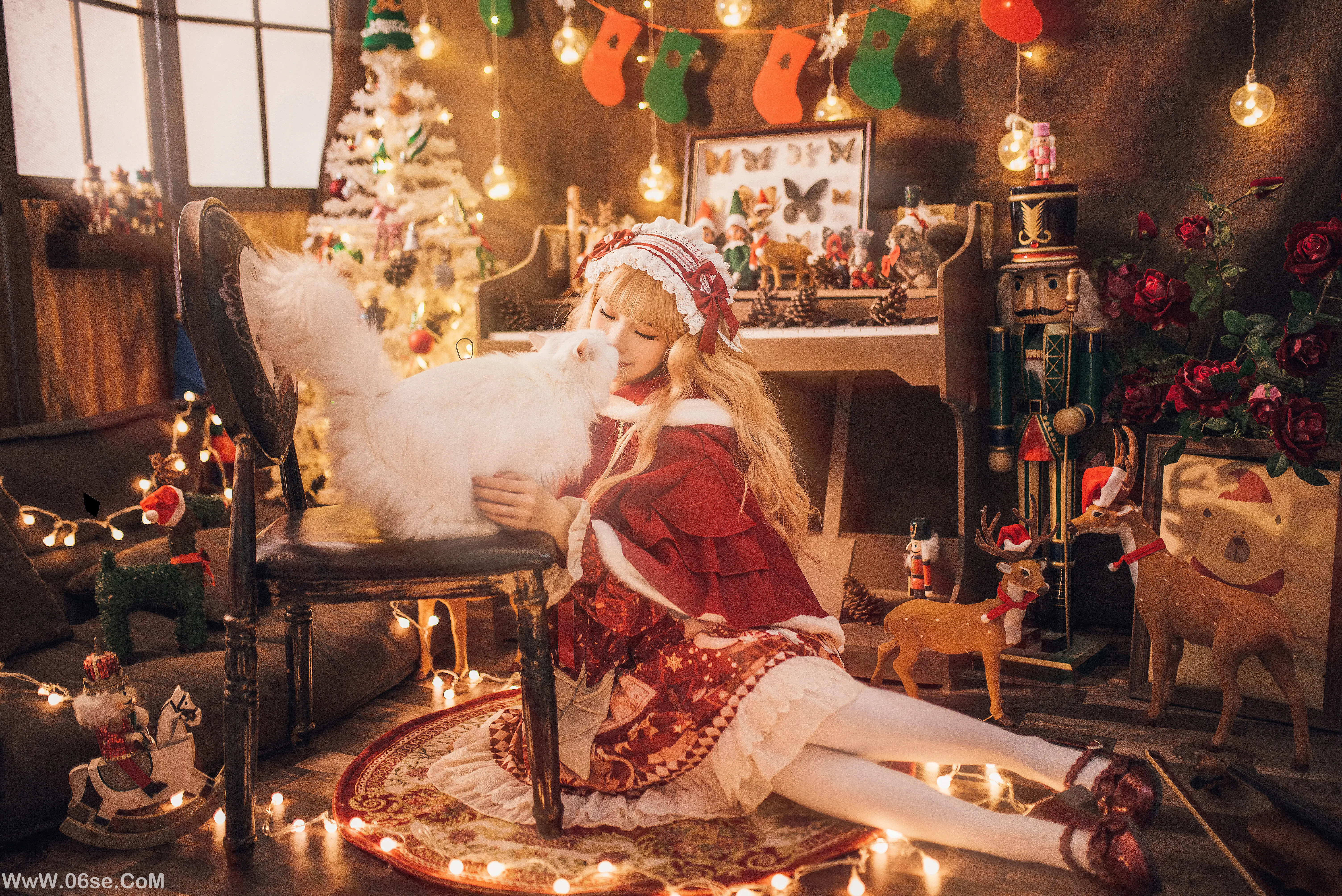 图片[3]-miko酱ww 暖屋里的少女-六色网