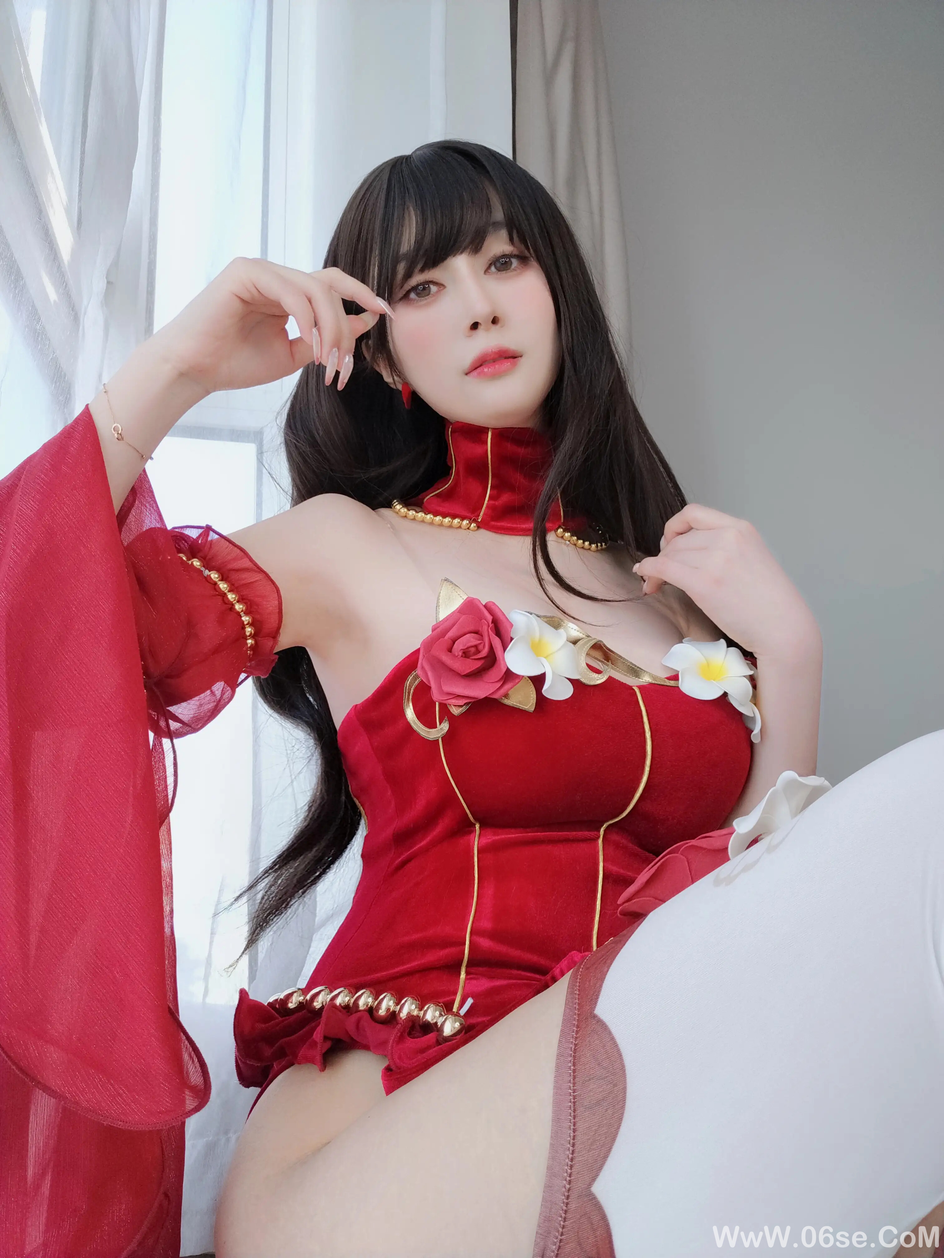 图片[30]-白银81 – 赤いドレス-六色网