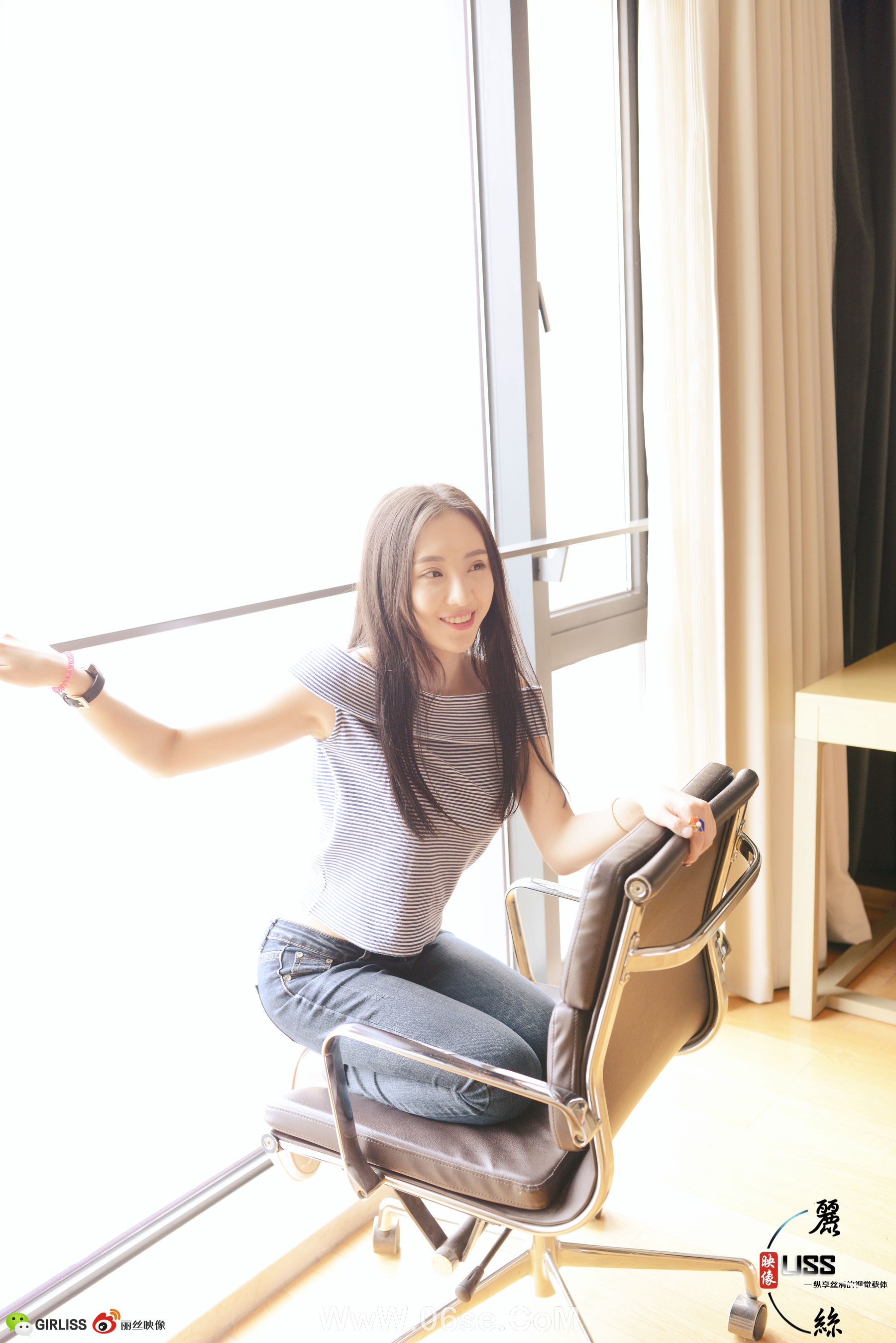 图片[5]-[丽丝映像GIRLISS] – 你的微笑 [100P]-六色网