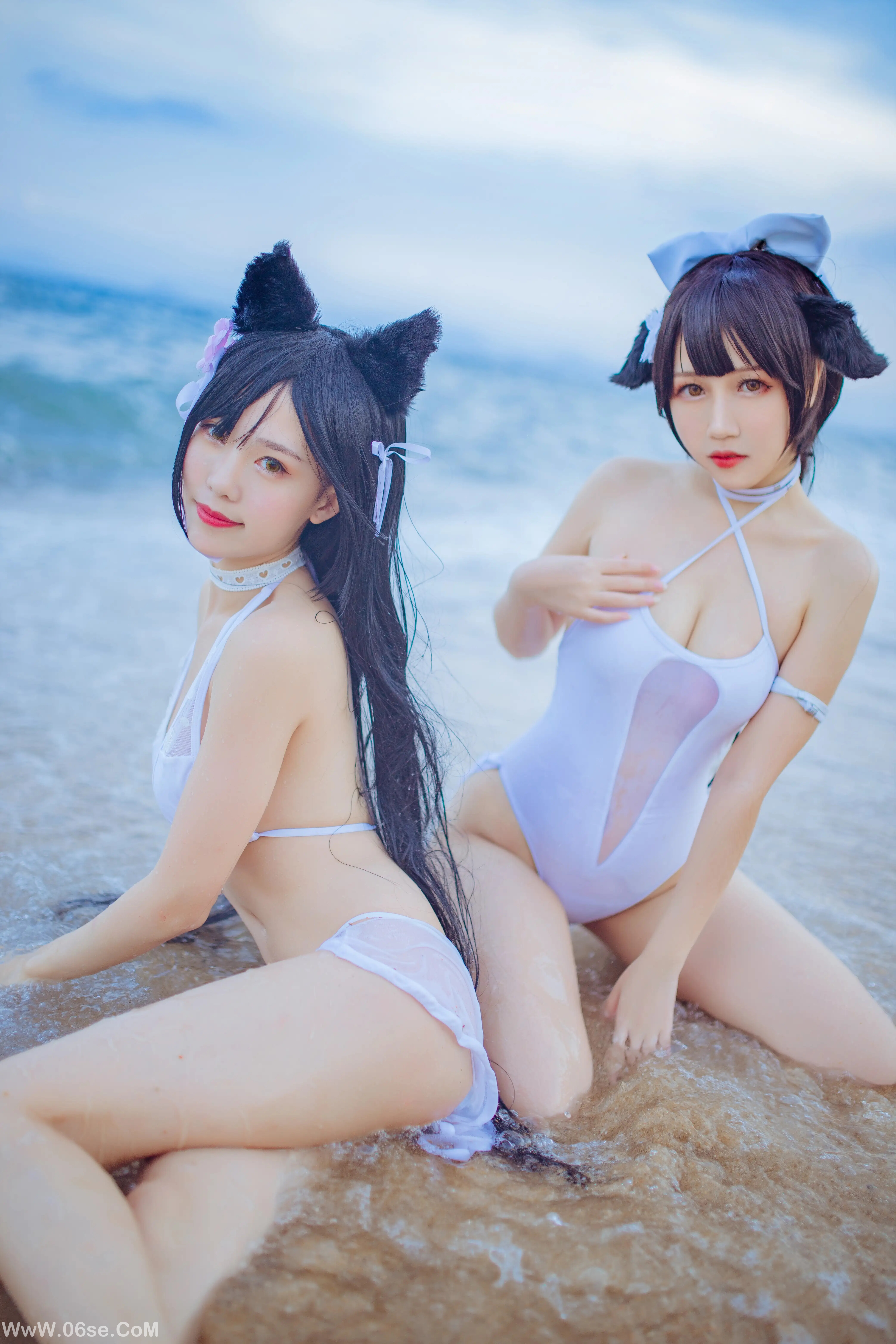 图片[32]-不呆猫 – 獒犬海边泳装 (&抖娘利世)-六色网