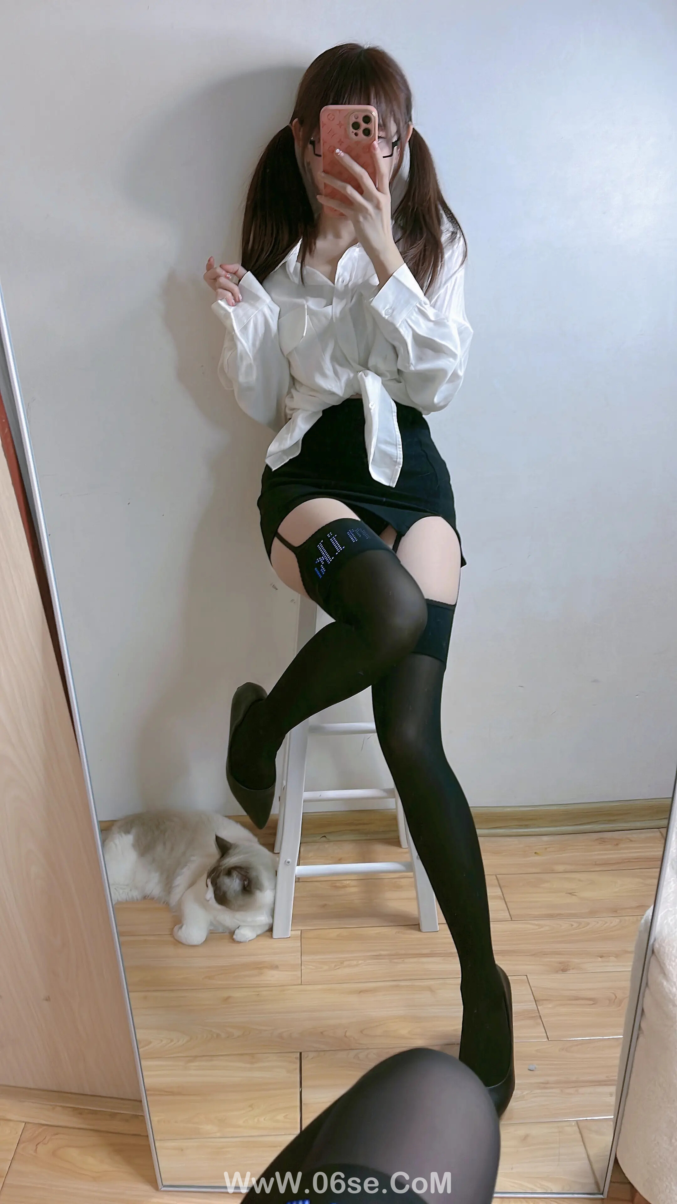 图片[35]-miko酱ww 自拍系列mikoの黑丝04-六色网