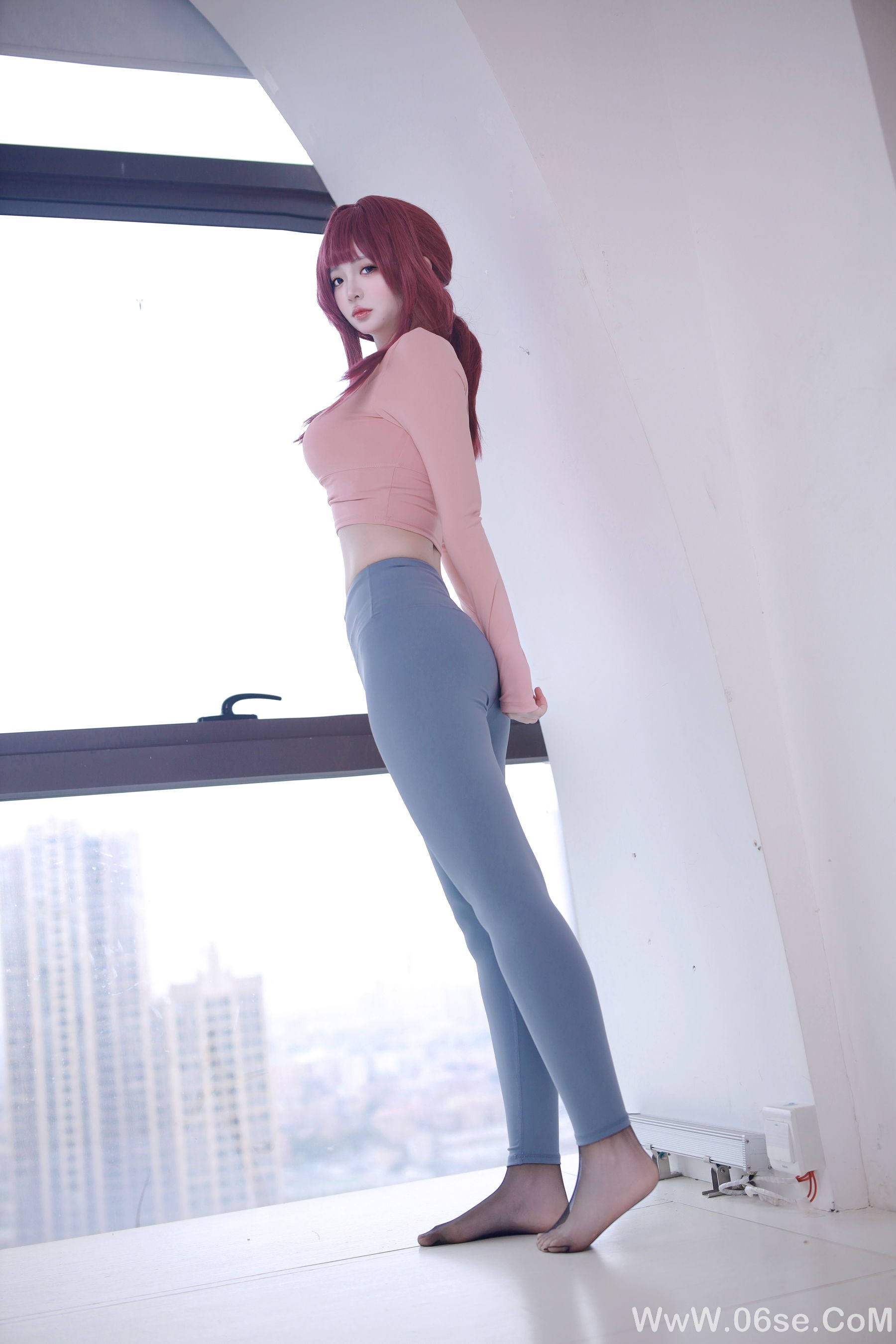 图片[48]-疯猫ss – 瑜伽服 卡芙卡 [58P]-六色网