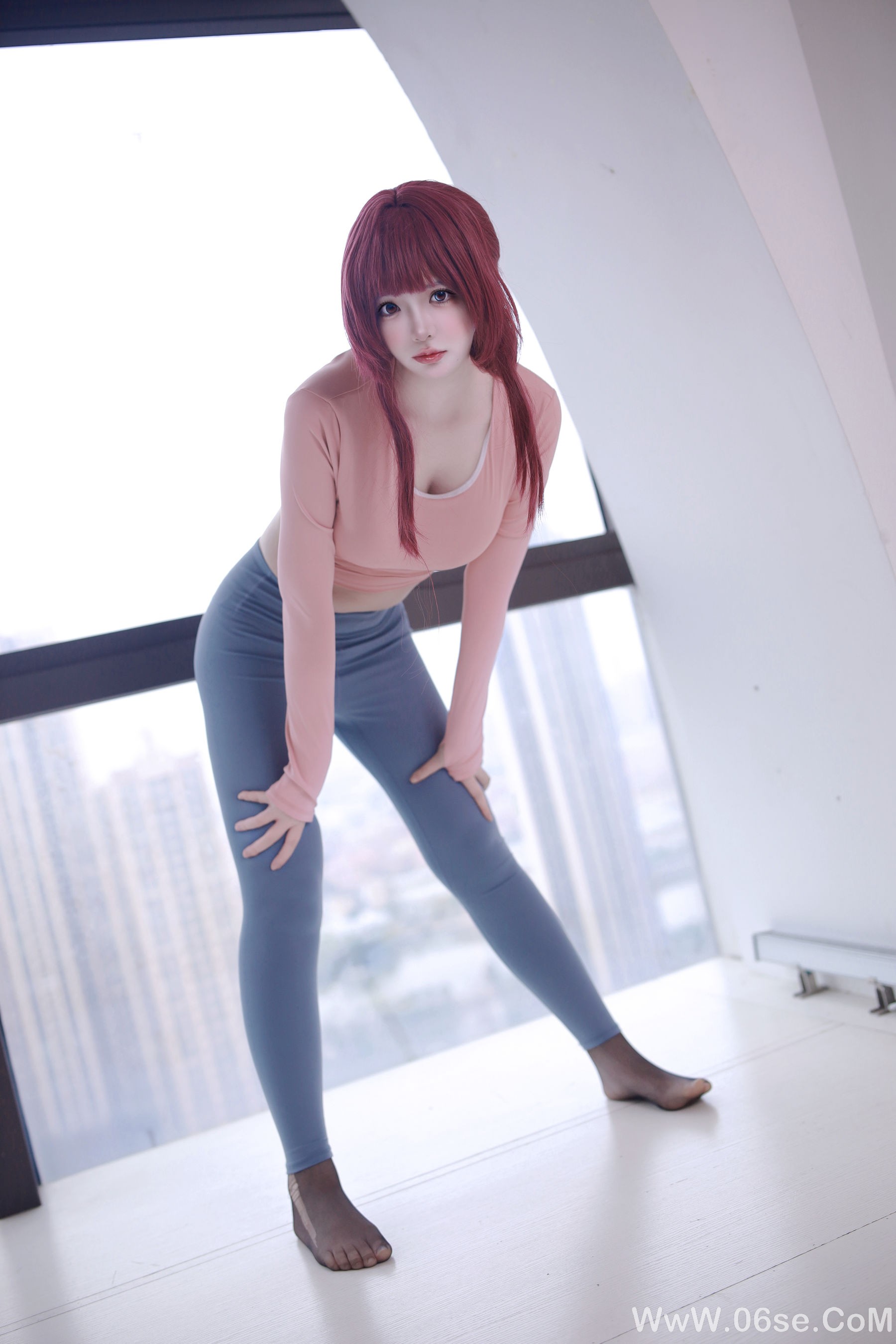 图片[50]-疯猫ss – 瑜伽服 卡芙卡 [58P]-六色网