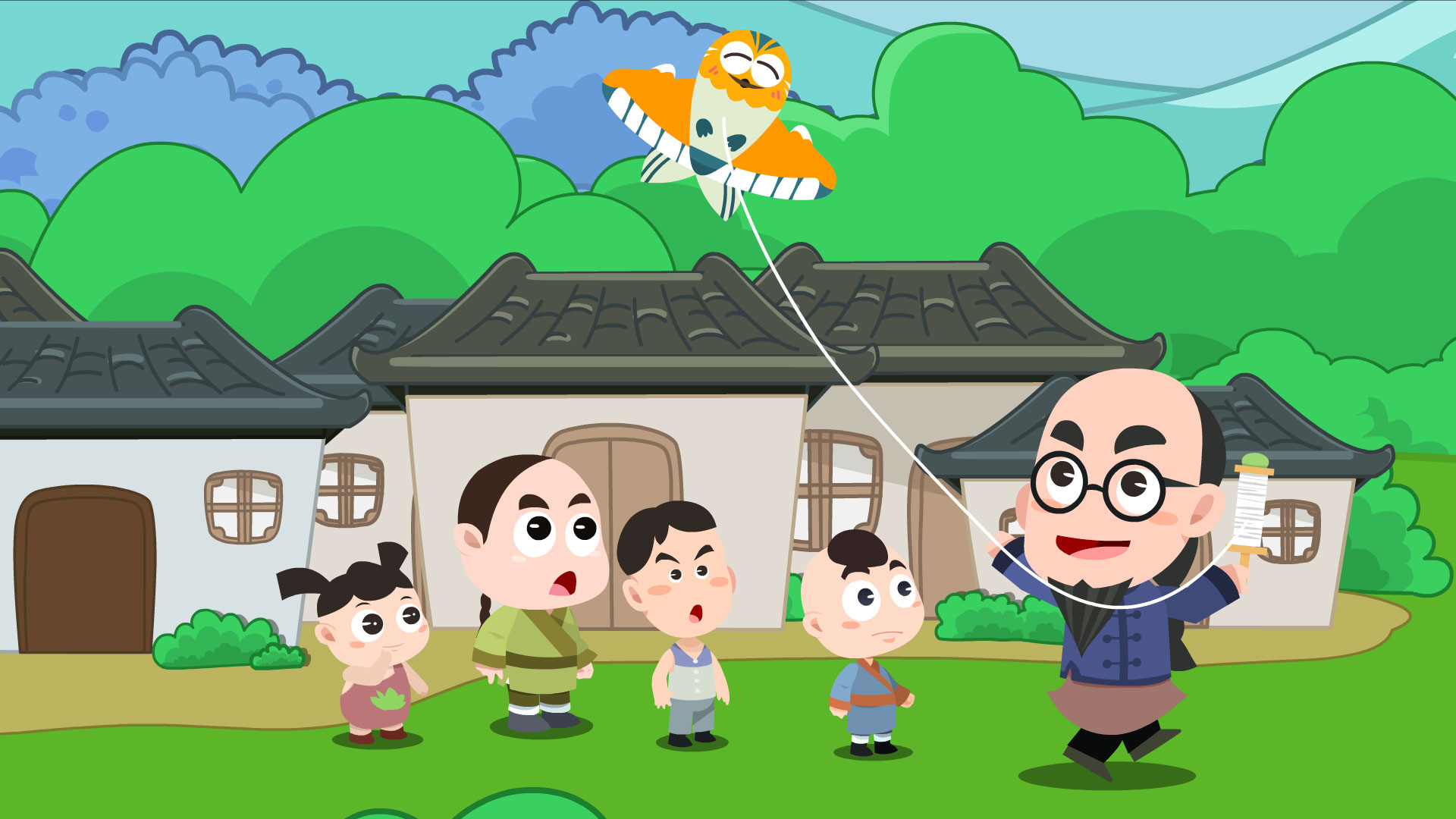 小墨诗词小学必背古诗词动画_百度教育