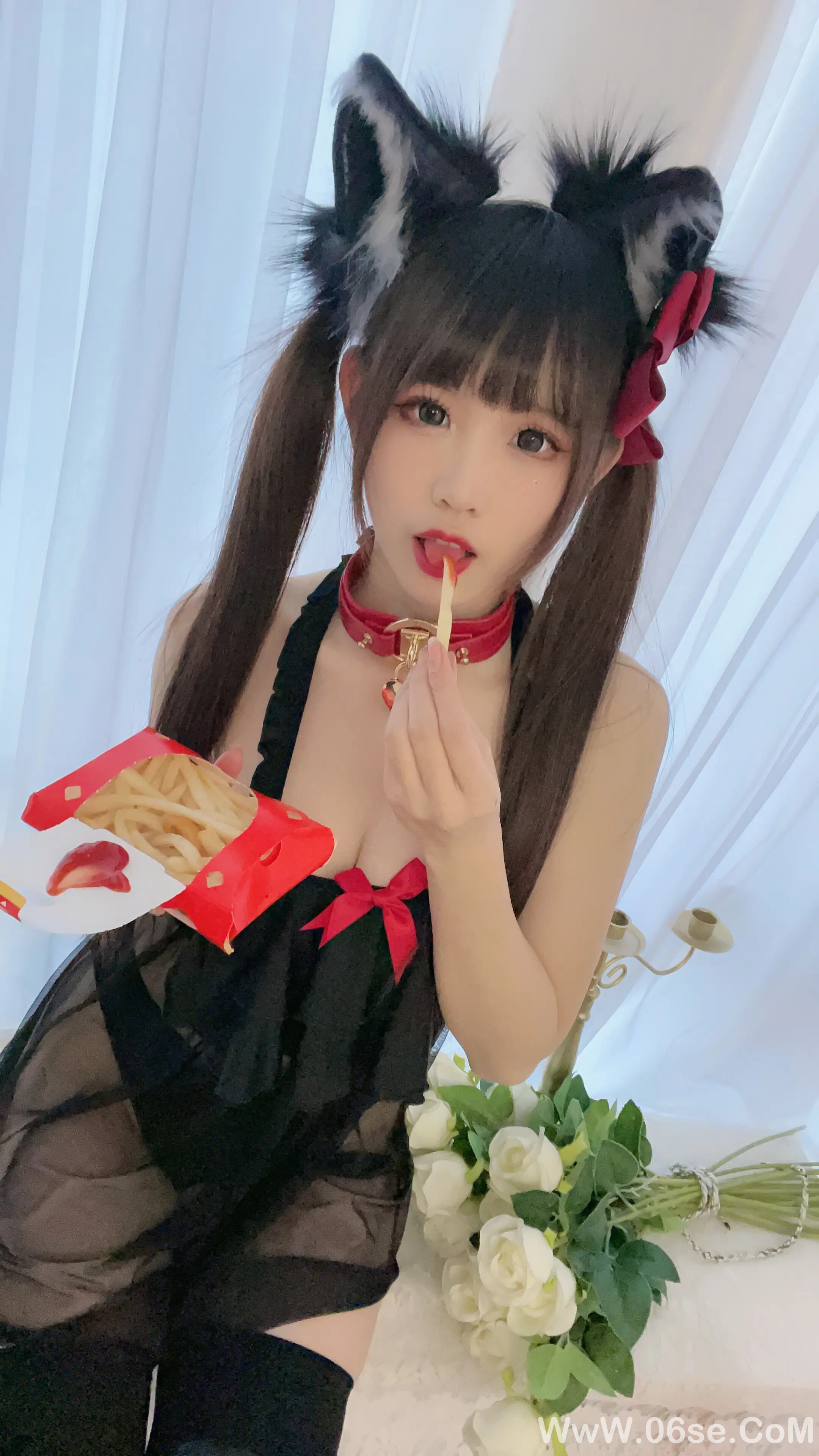 图片[22]-miko酱ww 自拍系列mikoの黑丝01-六色网