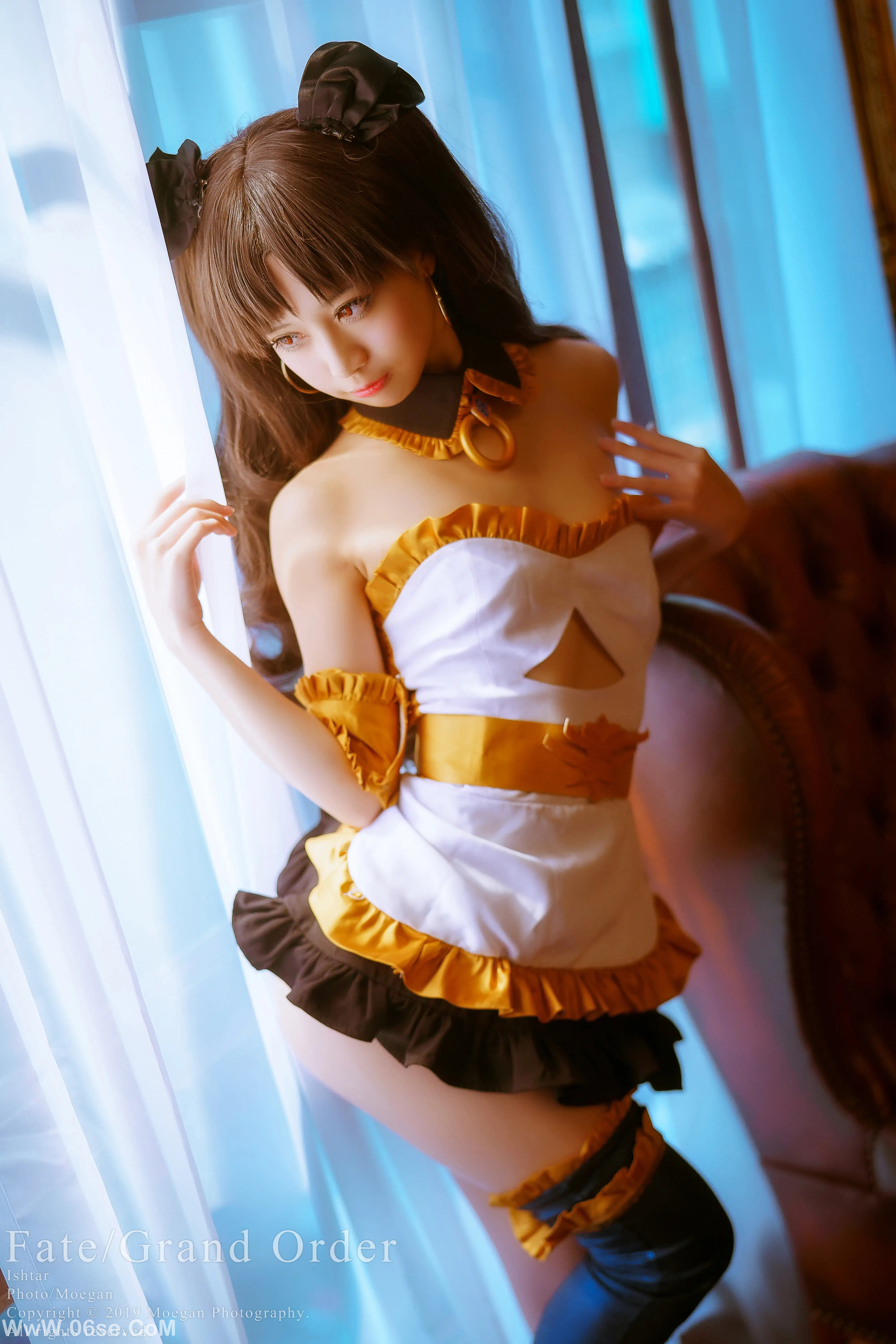 图片[12]-沖田凛花Rinka – FateGrand Order 弓凛女仆装-六色网
