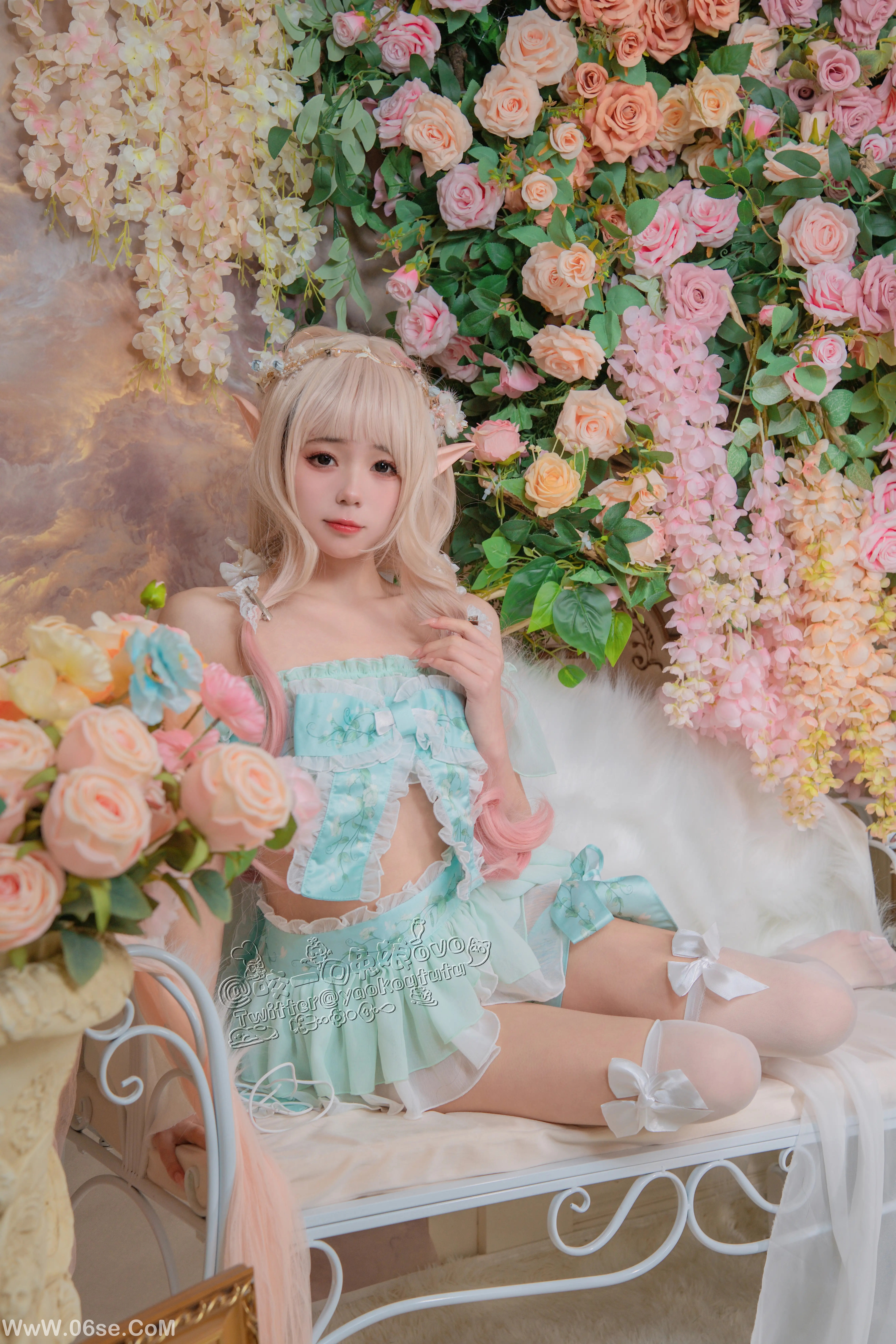 图片[4]-咬一口兔娘 豌豆公主的秘密花房-六色网
