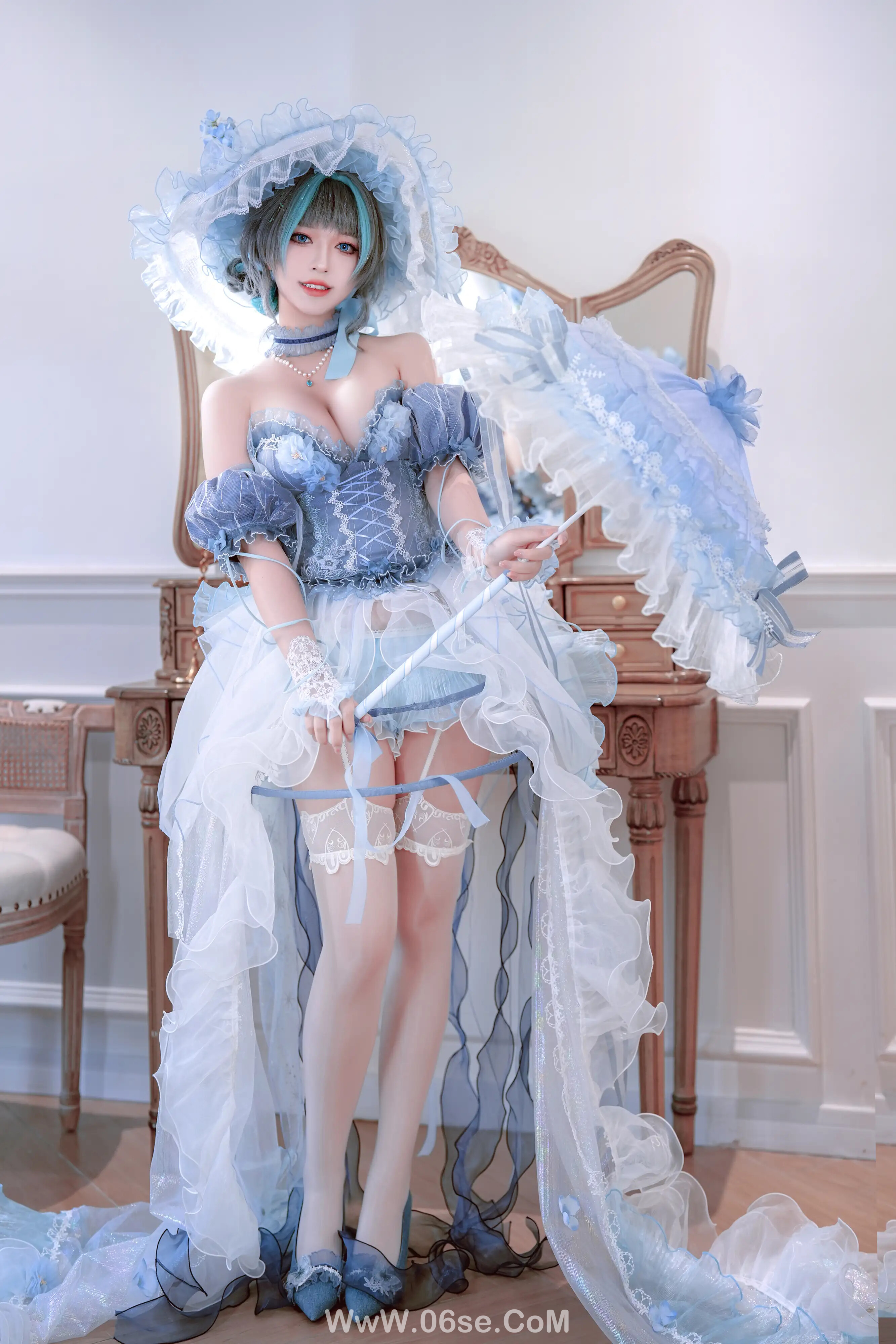 图片[34]-半半子 – 碧蓝航线 柴郡 废稿礼服-六色网