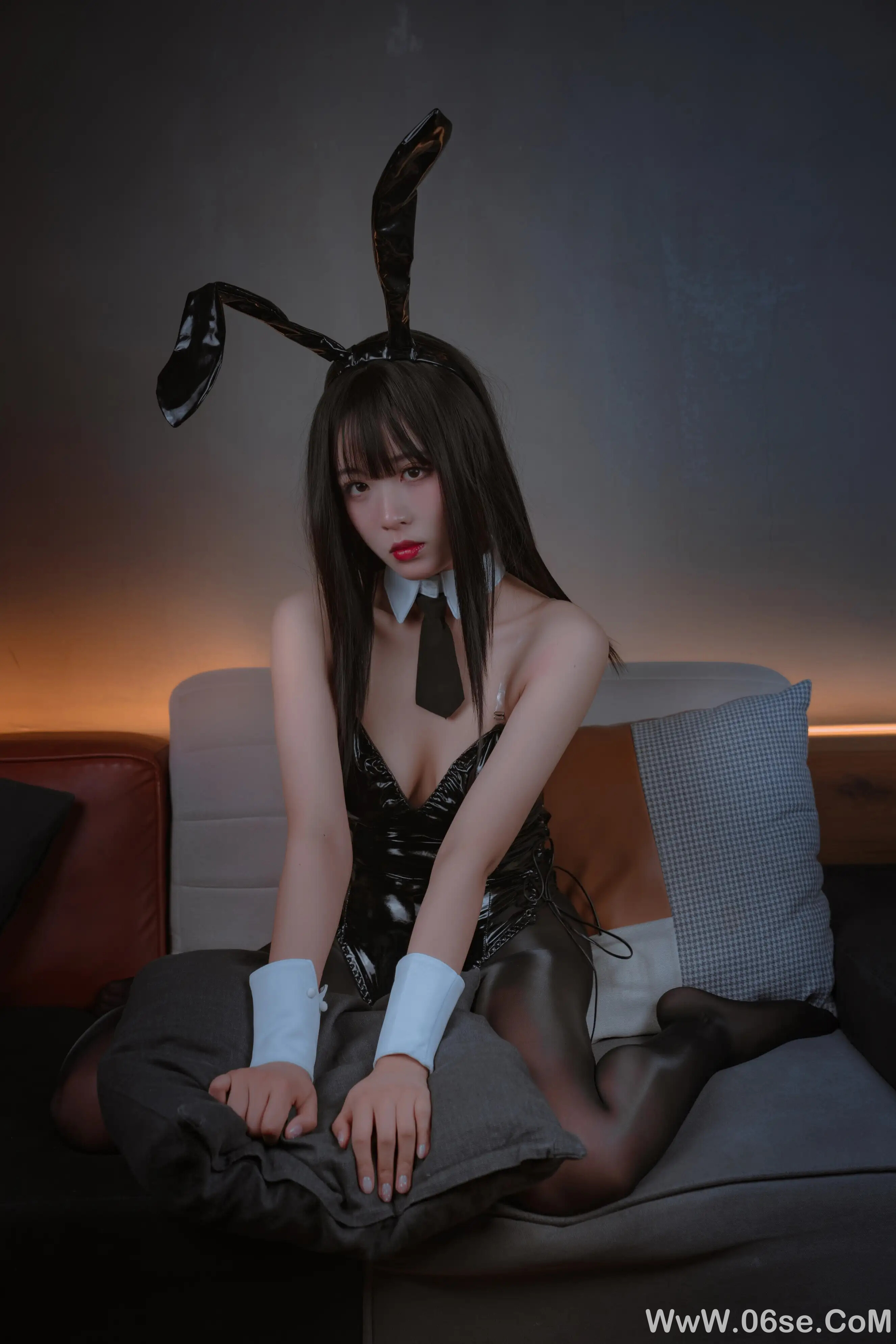 图片[21]-轩萧学姐 中秋 兔女郎-六色网