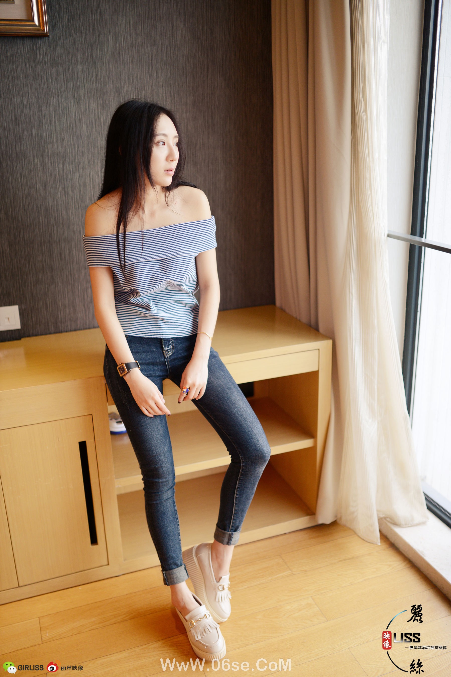 图片[42]-[丽丝映像GIRLISS] – 你的微笑 [100P]-六色网