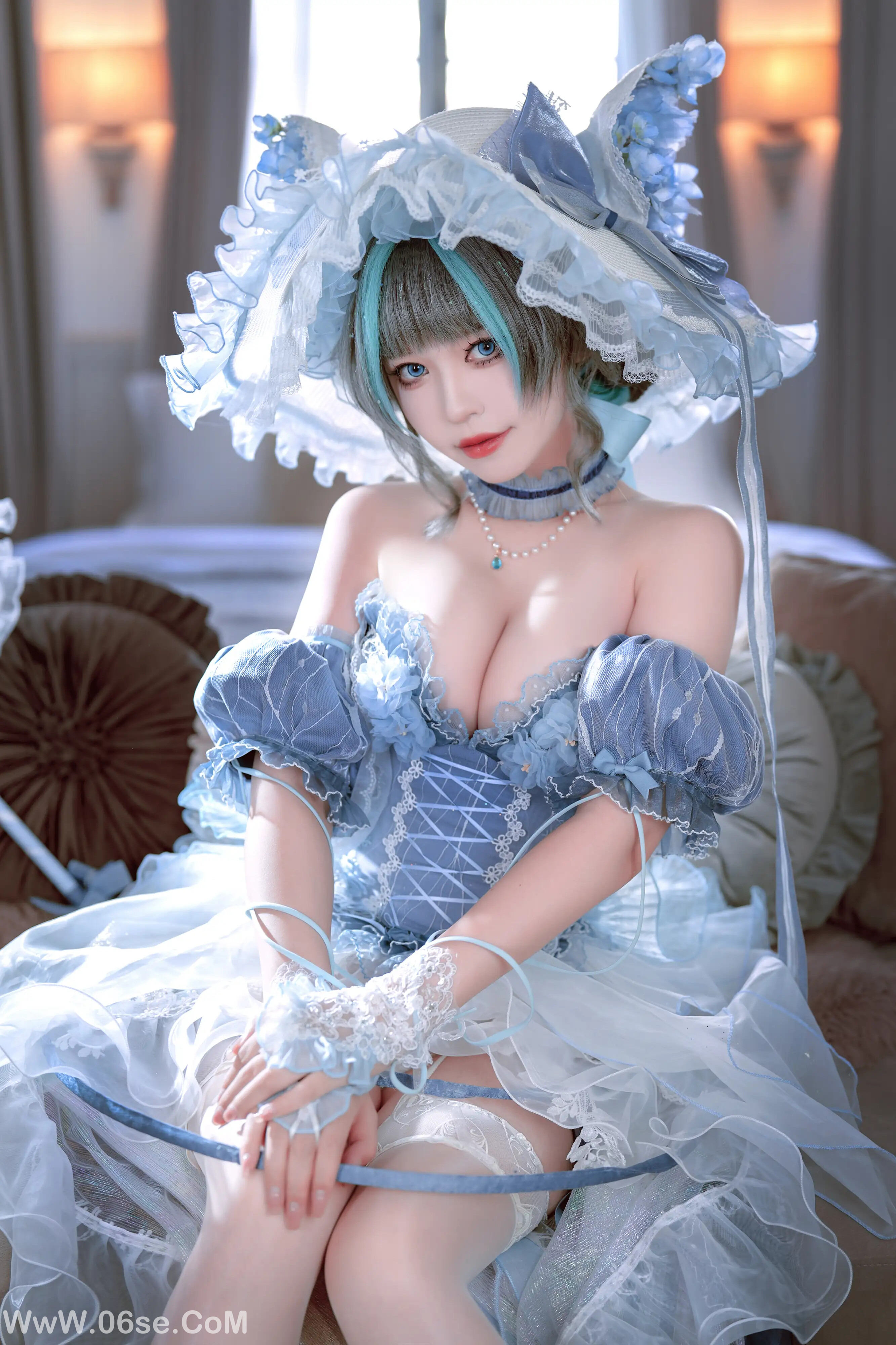 图片[3]-半半子 – 碧蓝航线 柴郡 废稿礼服-六色网