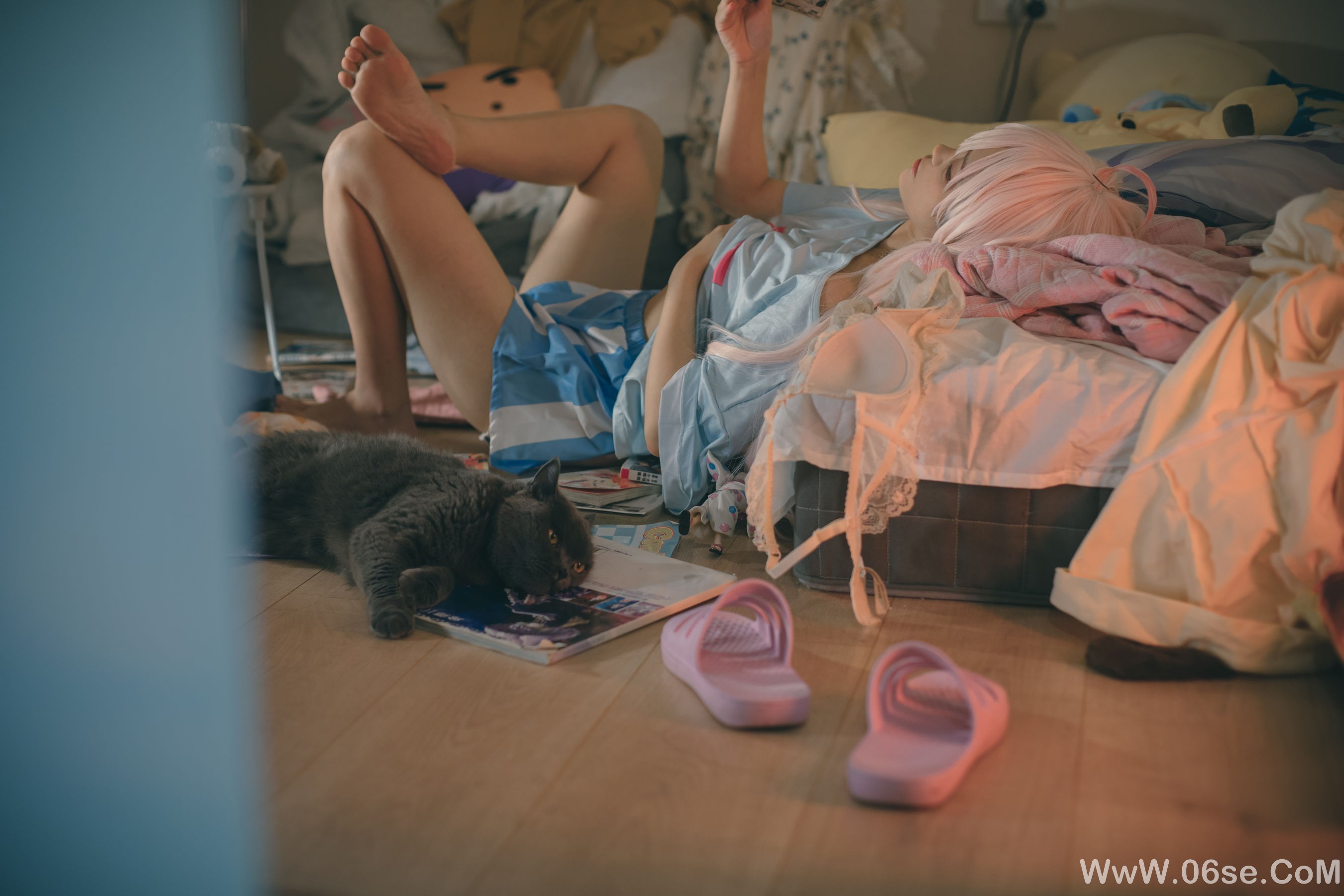 图片[3]-神沢永莉 – 别当欧尼酱 [48P]-六色网