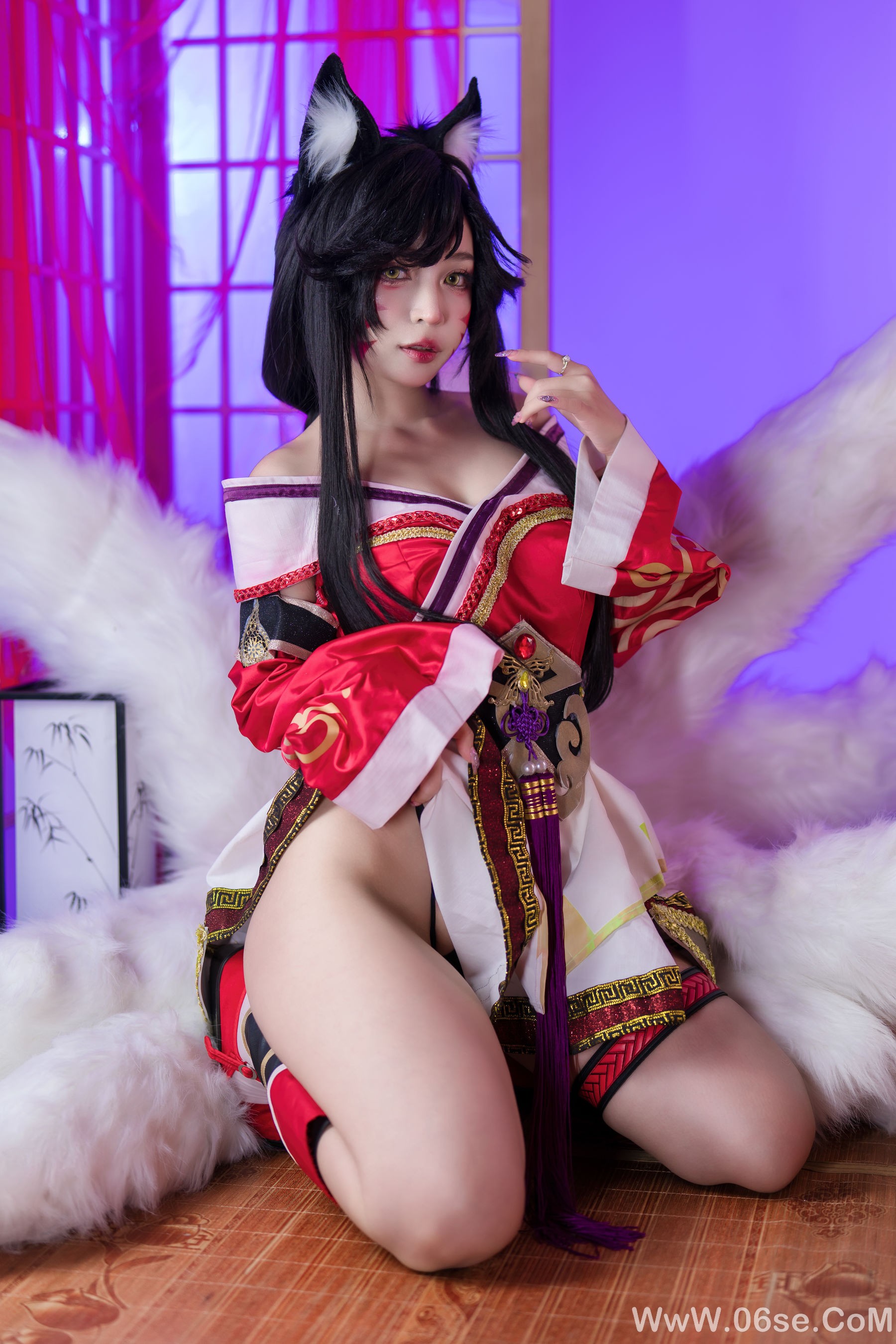 图片[14]-Umeko J – cosplay Ahri League of Legends [85P]-六色网
