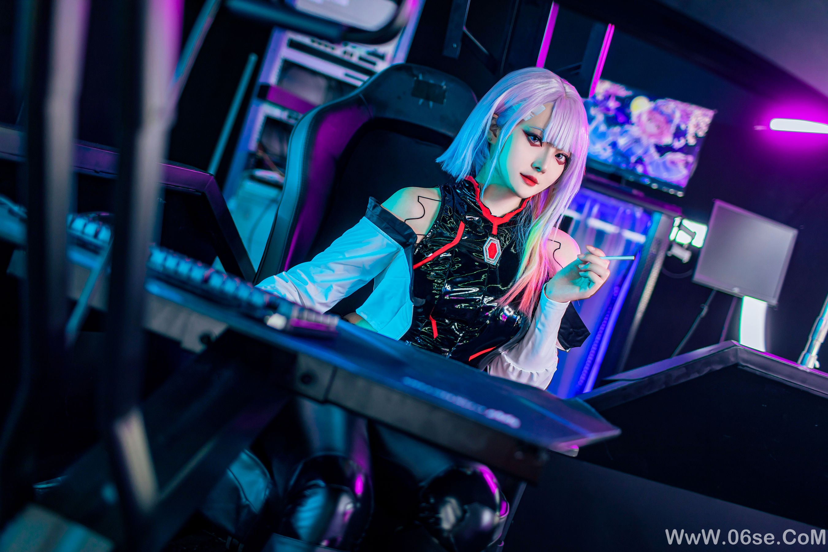 图片[16]-Natsuko夏夏子 – 赛博朋克 边缘行者Lucy [60P]-六色网